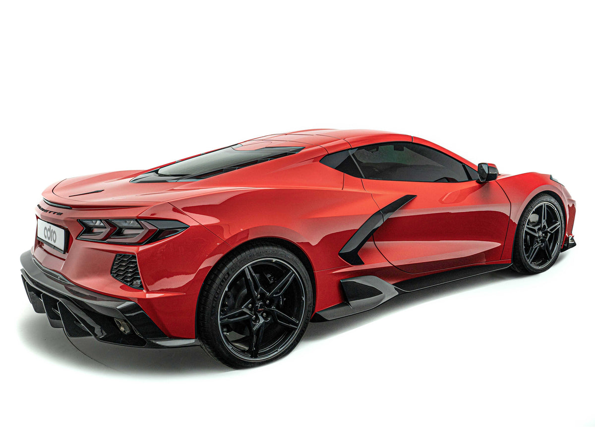Corvette C8 Dry Prepreg Carbon Fiber Rear Diffuser 2020+