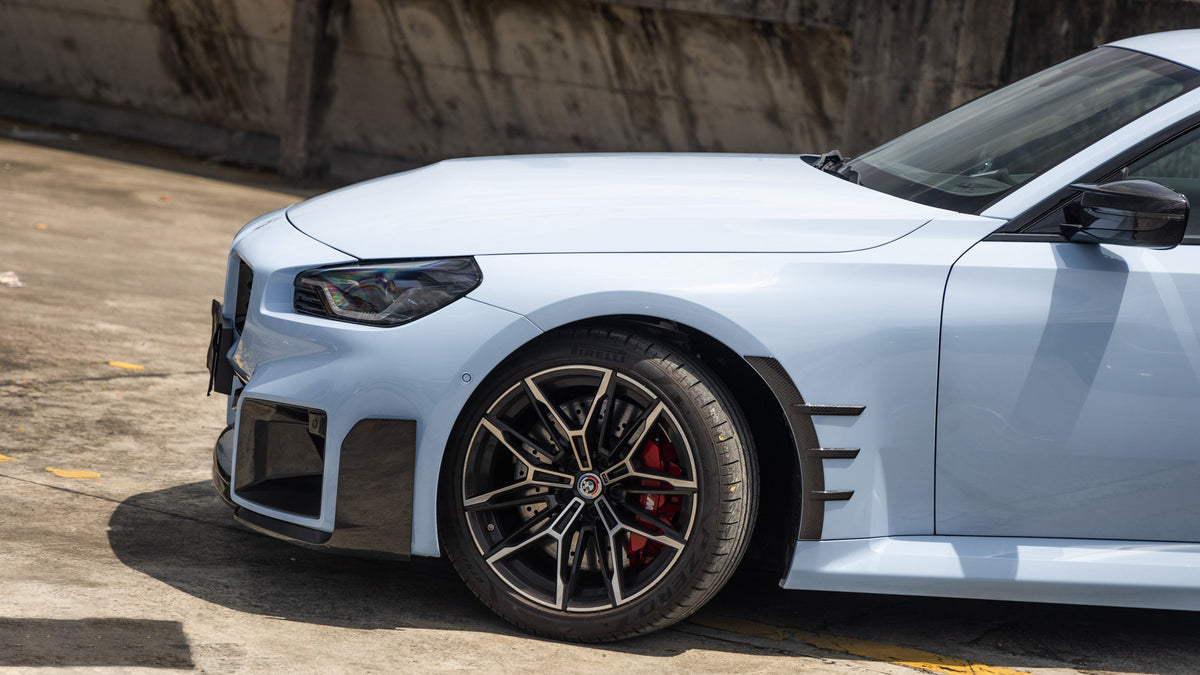 M Performance Style Pre Pregged Dry Carbon Fiber Front Lip for BMW M2 G87 2023+