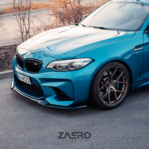 Zaero Designs EVO-S Front Lip/Splitter for BMW M2 F87 (Pre-LCI) 2015-2018 - iilumolab