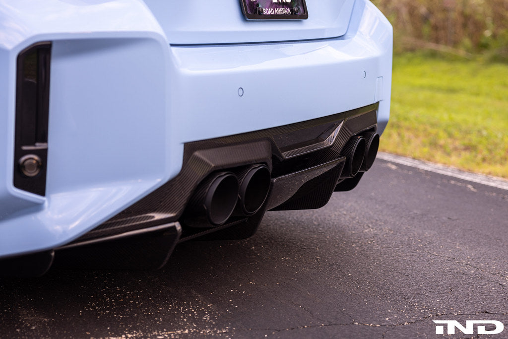 Carbon Rear Underbody Floor Kit for BMW M2 G87