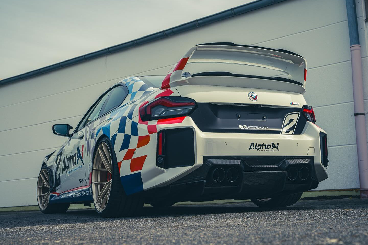 Class 3 Wing Carbon Gurney Flap Set for BMW M2 G87 / 2-Series G42