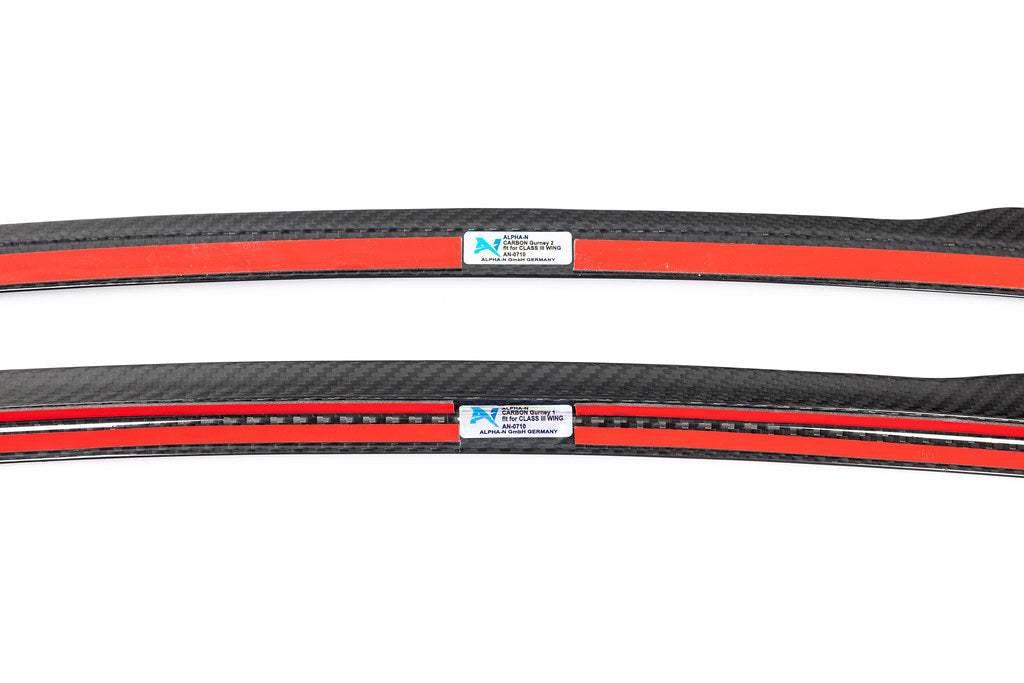 Class 3 Wing Carbon Gurney Flap Set for BMW M2 G87 / 2-Series G42