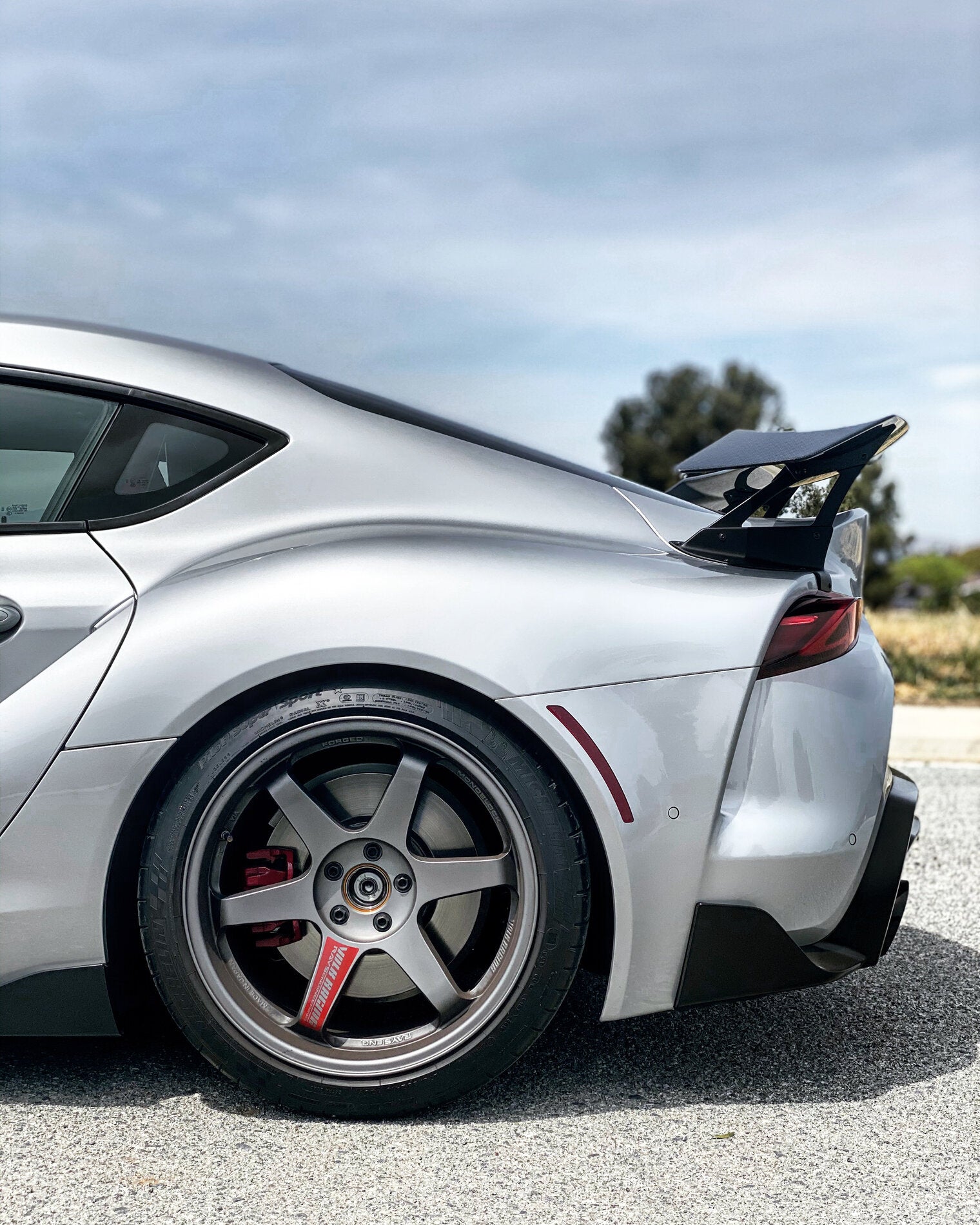 Voltex Type 12.5 GT Wing with SPL Base (1520mm) - Toyota Supra A90 2020+ - iilumolab