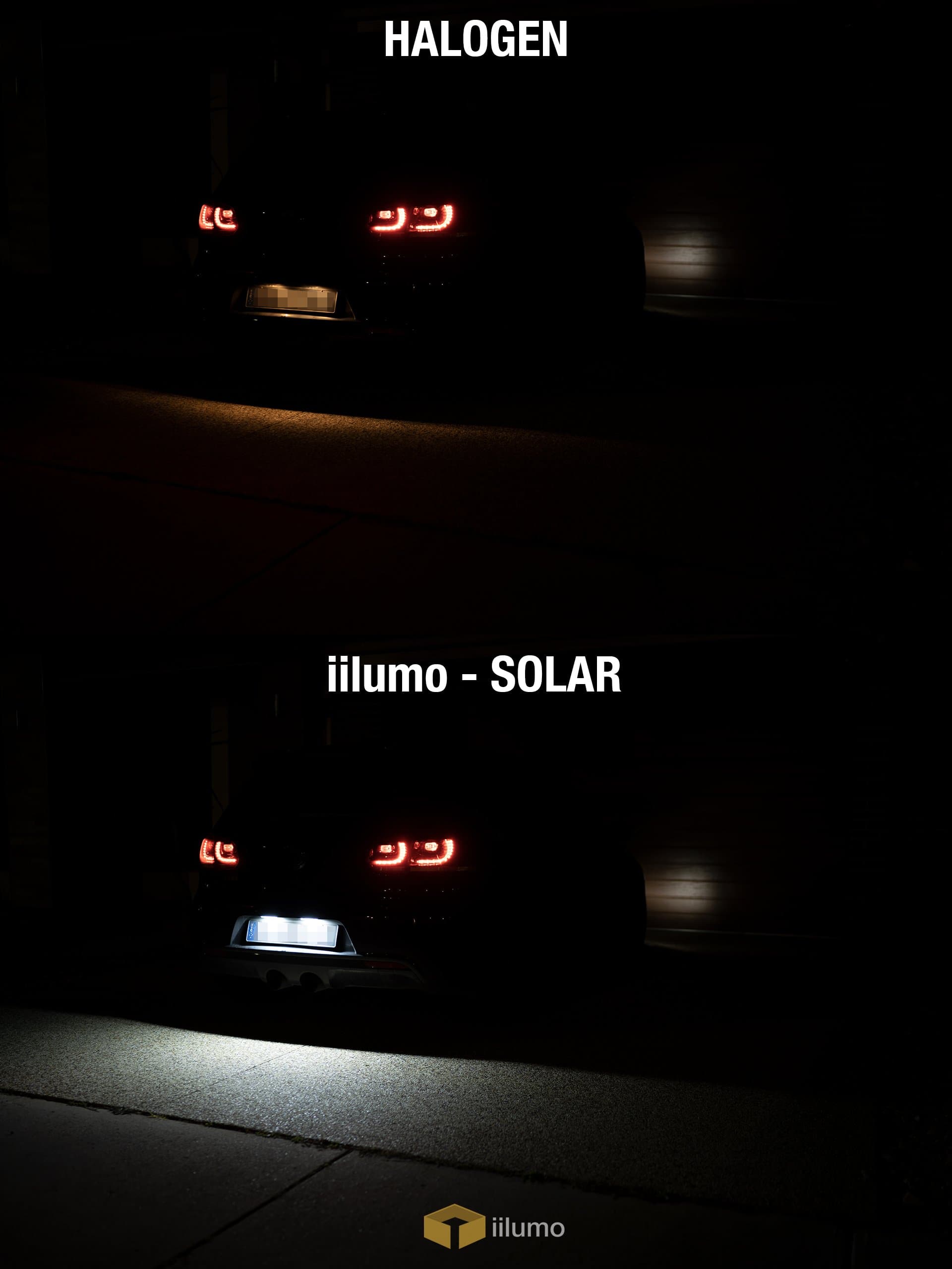 NUMBER PLATE - CADDY / JETTA - iilumo