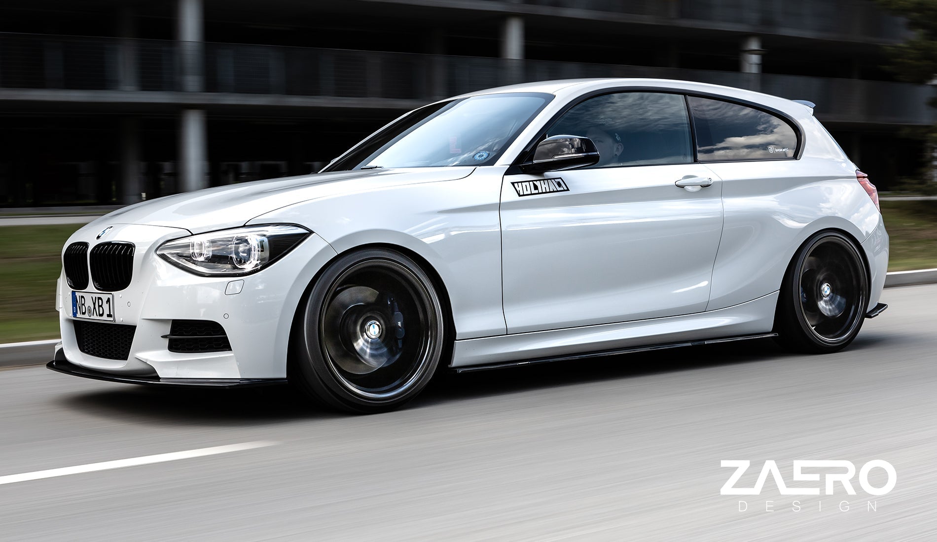 Zaero Designs EVO-1 Front Lip/Splitter for BMW 1 Series F20 (Pre LCI) 2012-2015 - iilumolab