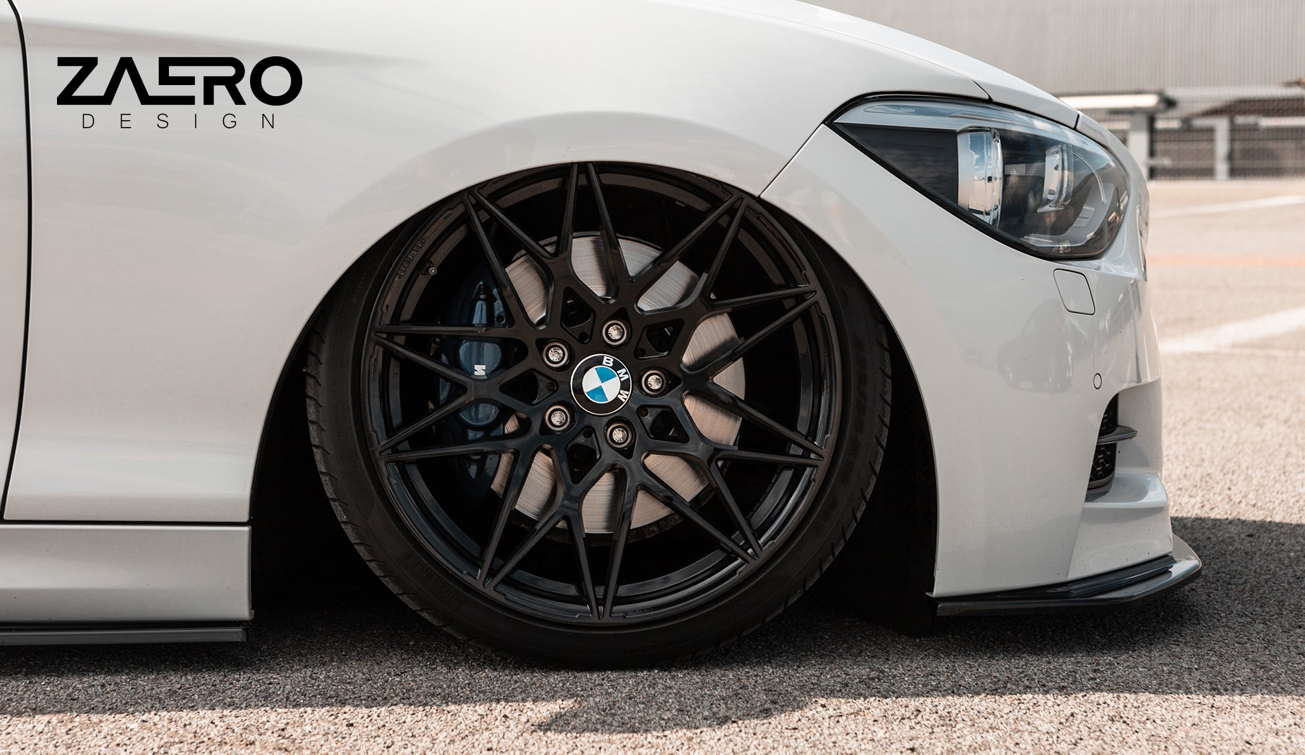 Zaero Designs EVO-1 Front Lip/Splitter for BMW 1 Series F20 (Pre LCI) 2012-2015 - iilumolab