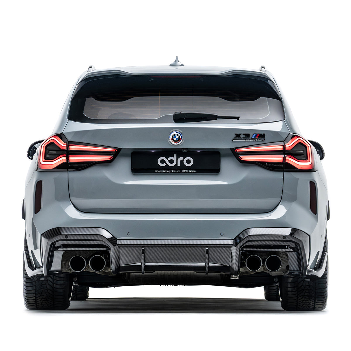 ADRO BMW F97 X3M Carbon Fiber Diffuser