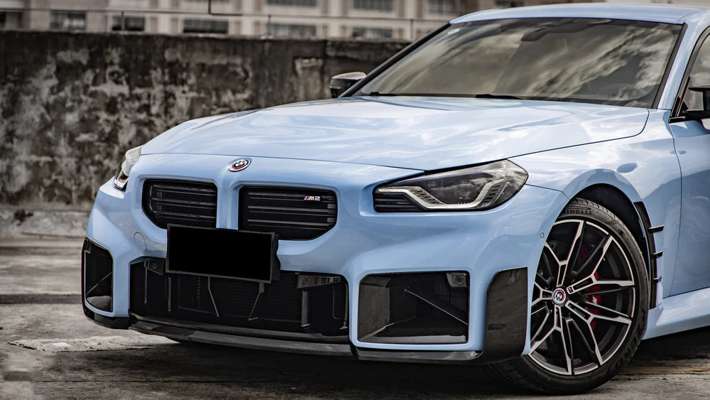 M Performance Style Front Lip Pre-Pregged Dry Carbon Fibre - BMW M2 G87 23+