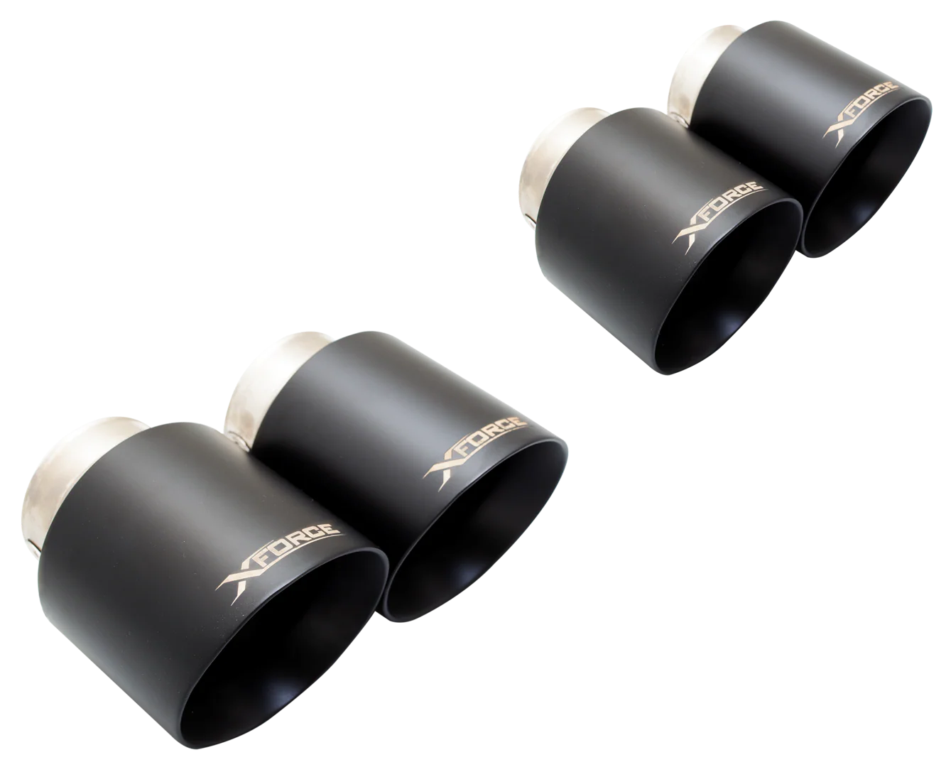 Xforce Ford Mustang S550 GT Black Tip Kit - iilumolab