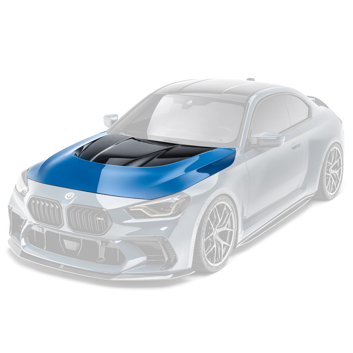 ADRO BMW G87 M2 Carbon Fiber Vented Hood - iilumolab