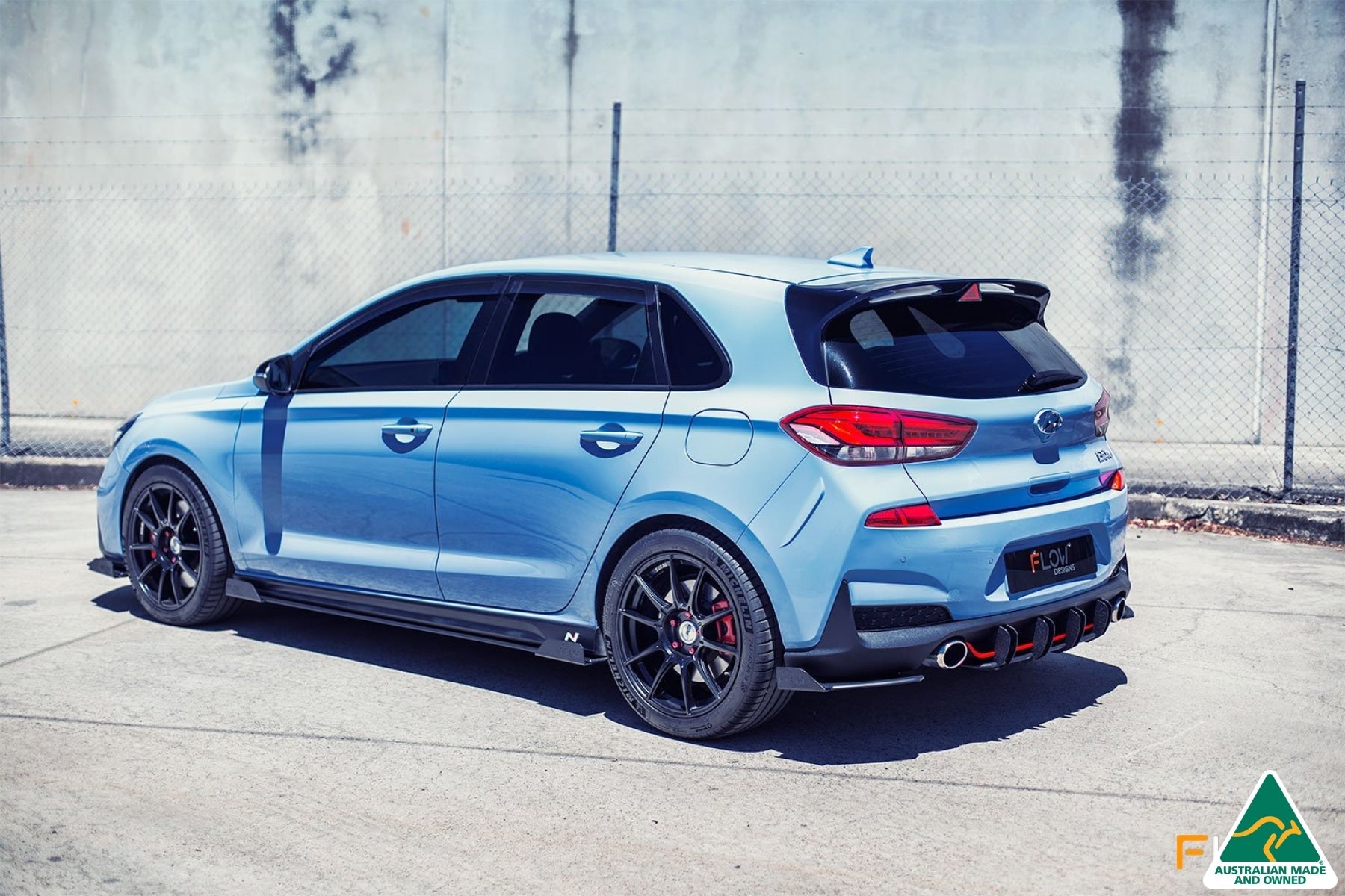 i30N Hatch PD (2018-2020) Side Skirt Splitters (Pair) - iilumolab
