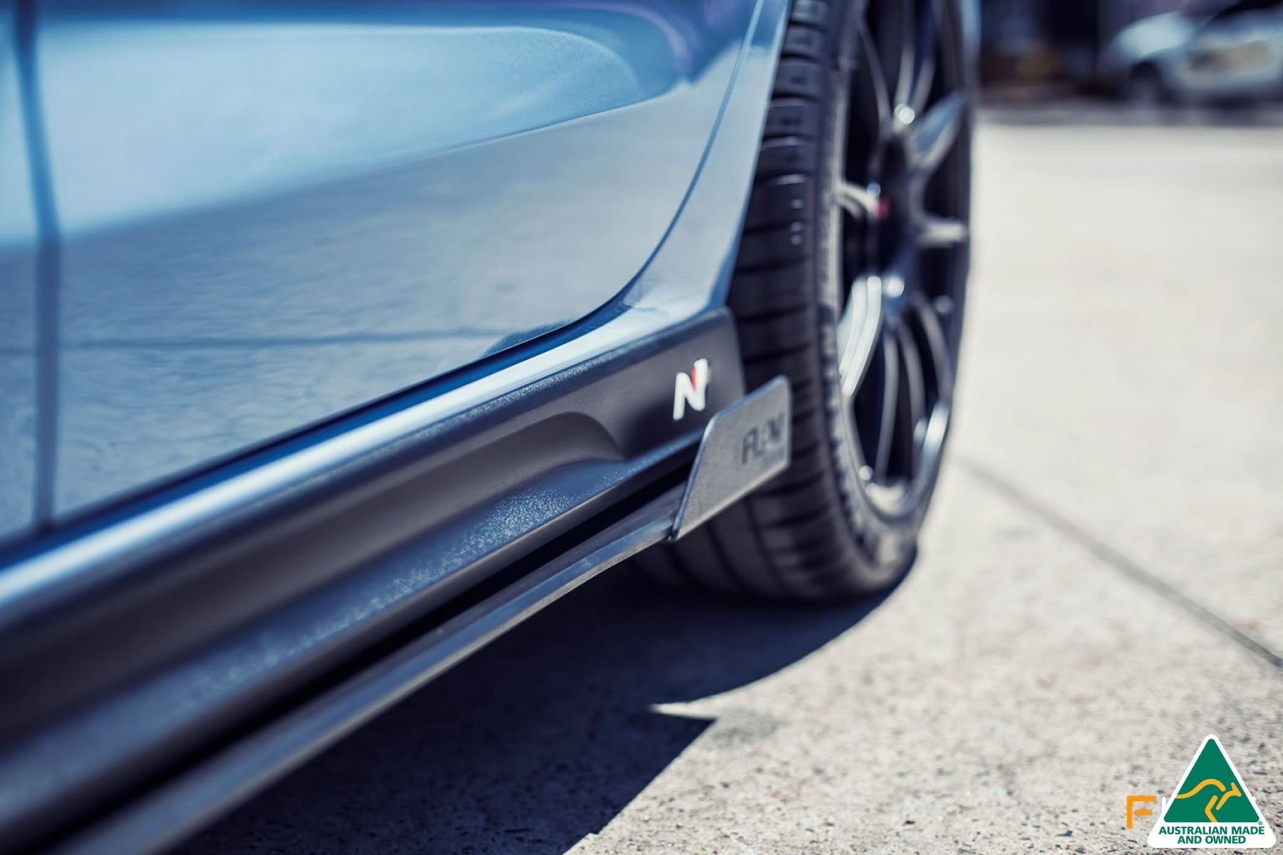 Flow Designs i30N Hatch PD (2018-2020) Side Skirt Splitter Winglets (Pair) - iilumolab