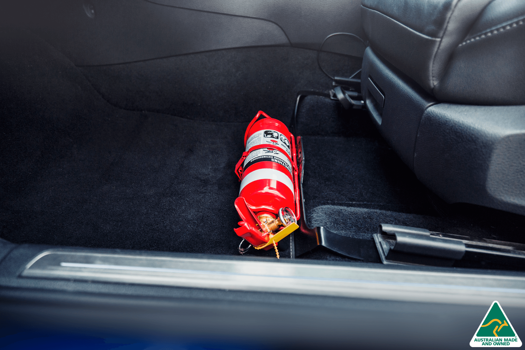 Flow Designs VW Golf Fire Extinguisher Bracket/Mount - iilumolab