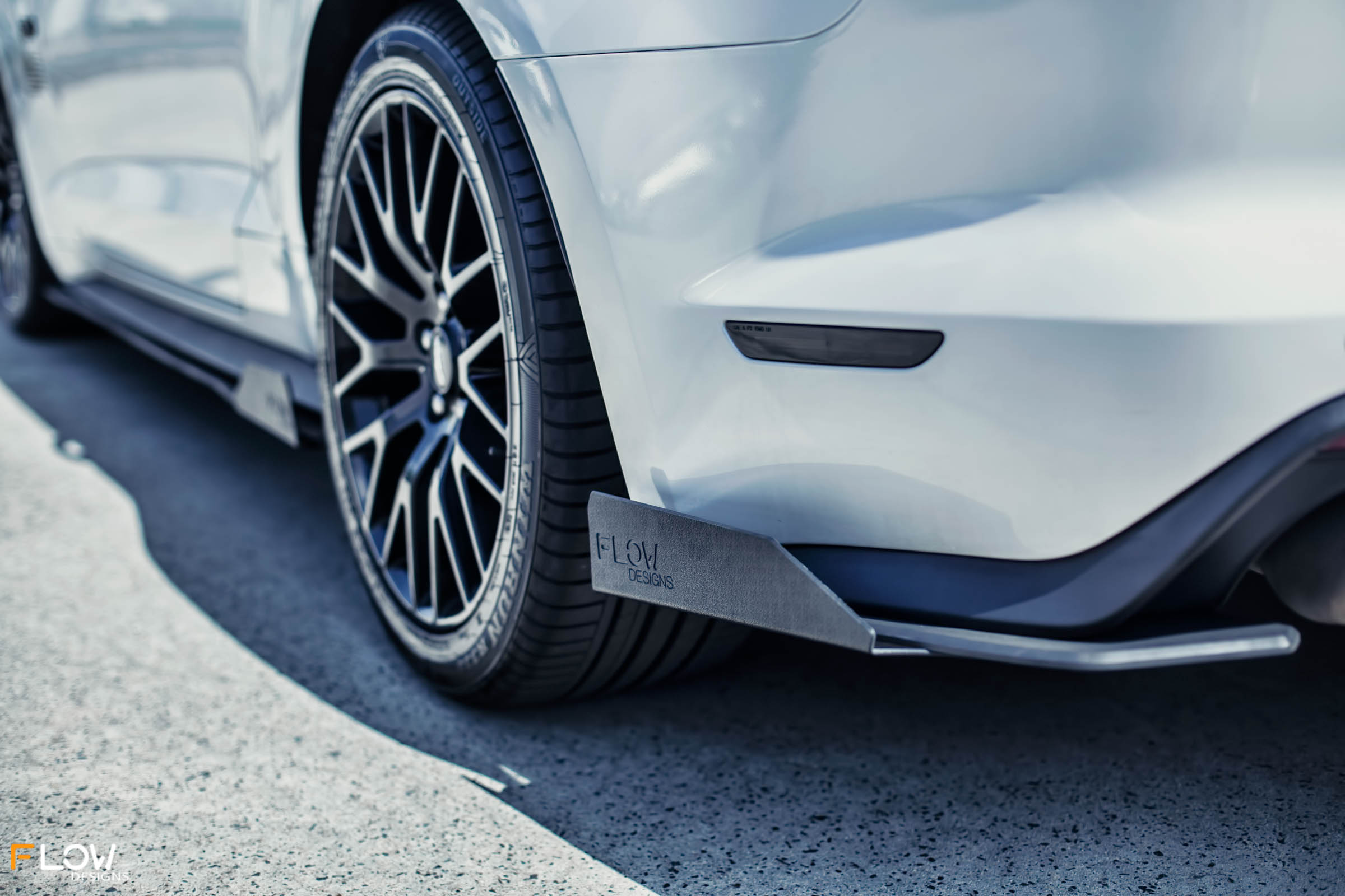 Flow Designs GT Mustang S550 FM Rear Spats (Pair) - iilumolab