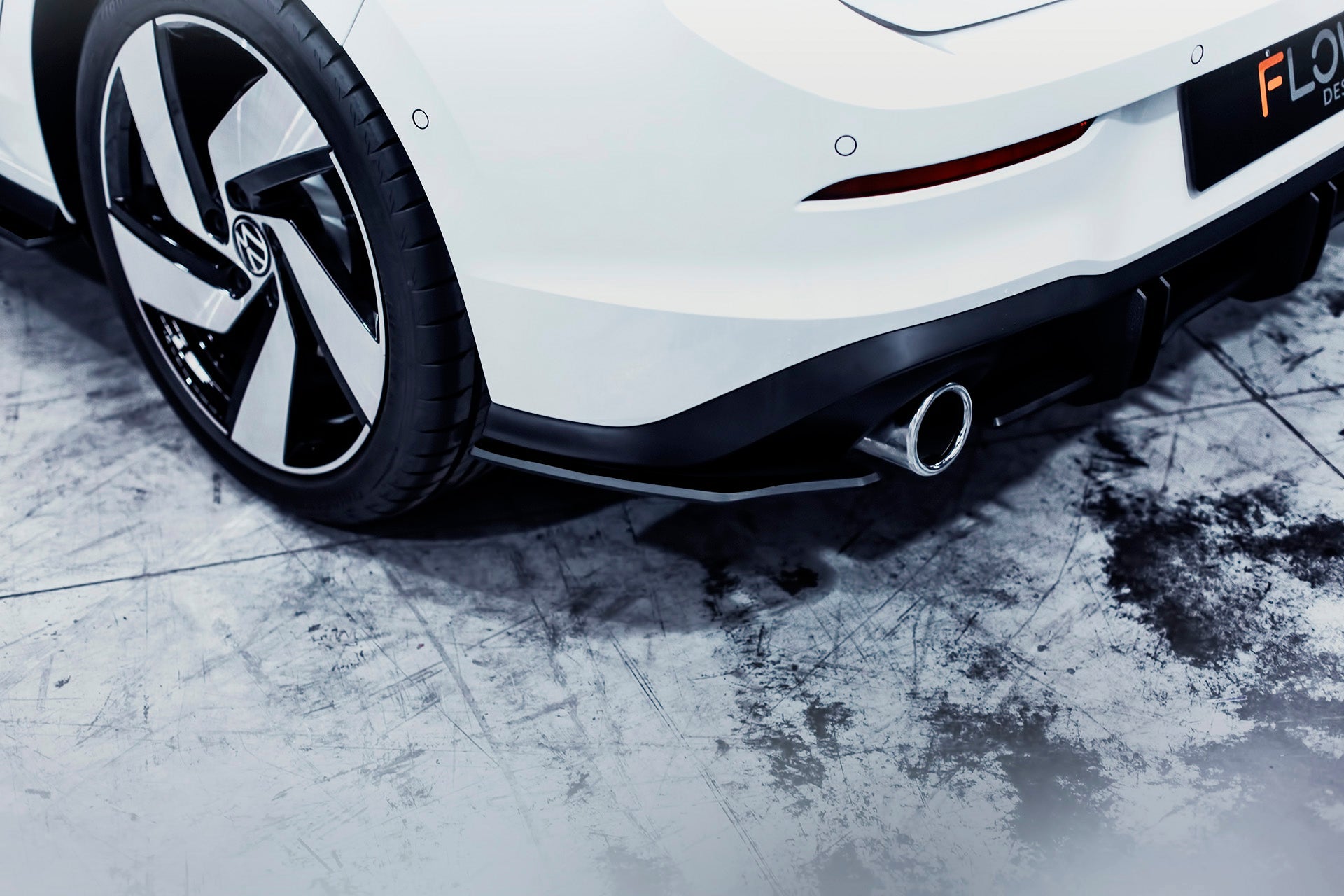 Flow Designs MK8 Golf GTI Rear Spats (Pair) - iilumolab