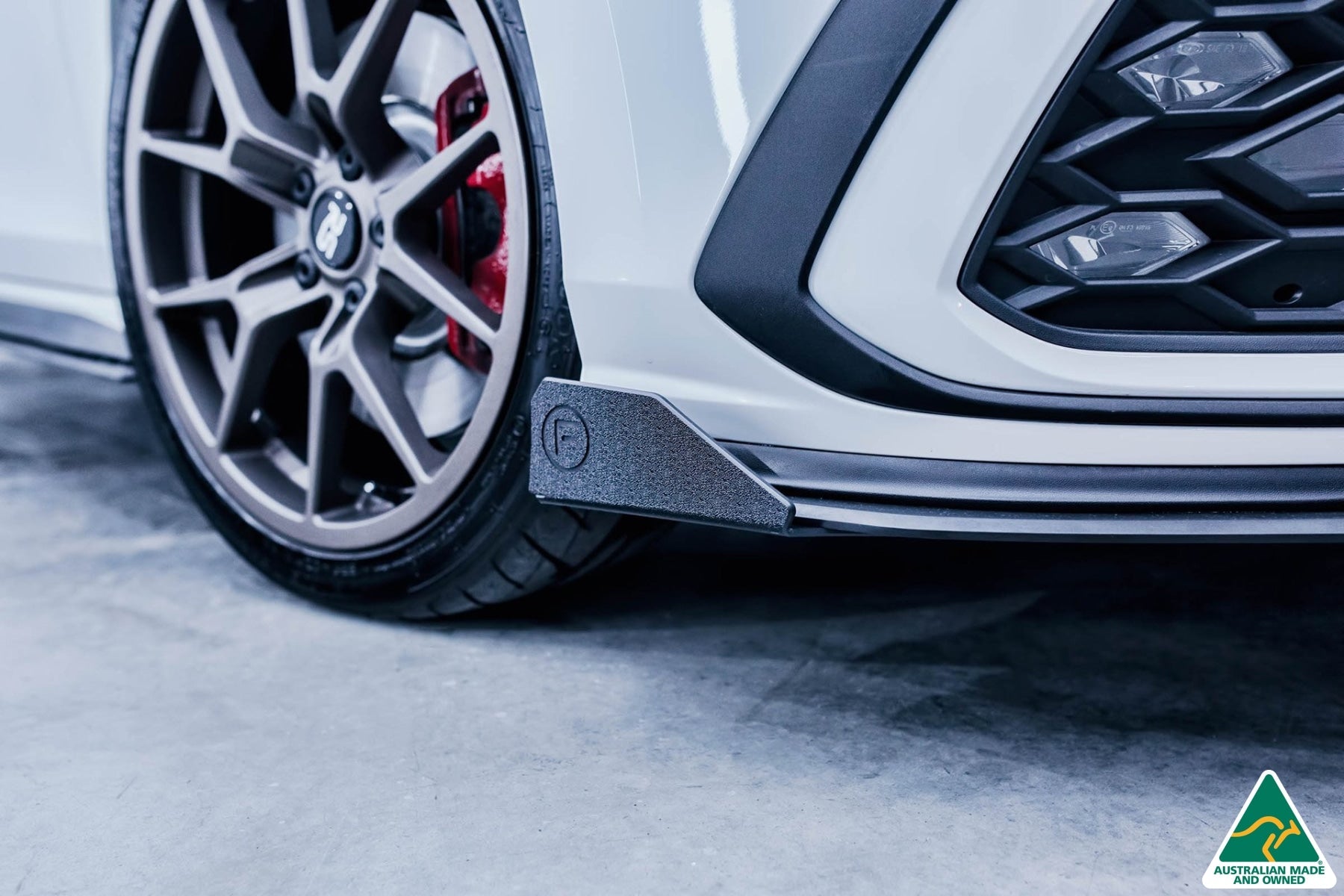 Flow Designs MK8 Golf GTI Front Lip Splitter Winglets (Pair) - iilumolab
