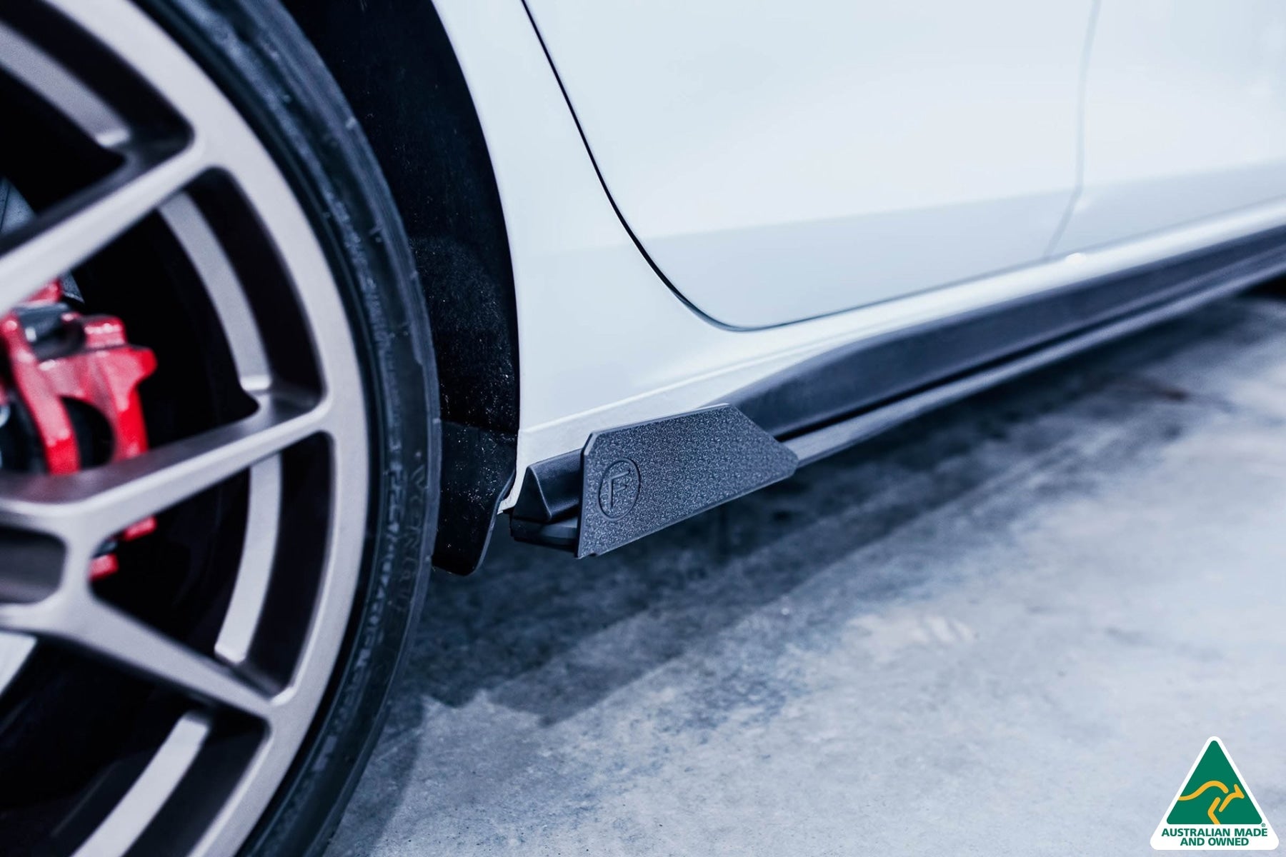 Flow Designs MK8 Golf GTI Side Skirt Splitter Winglets (Pair) - iilumolab
