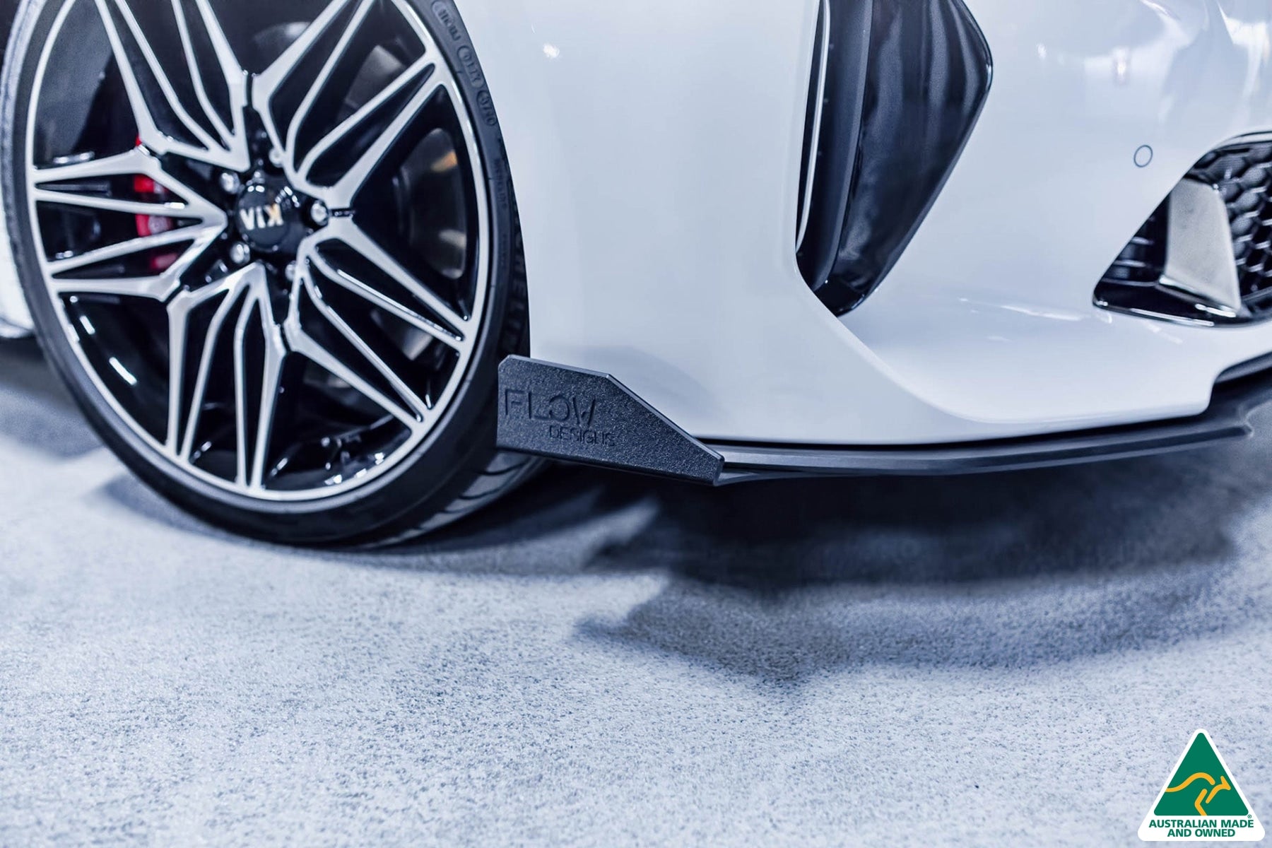Flow Designs Stinger CK GT 2021-2022 Front Lip Splitter & Bumper Reinforcement Brackets - iilumolab