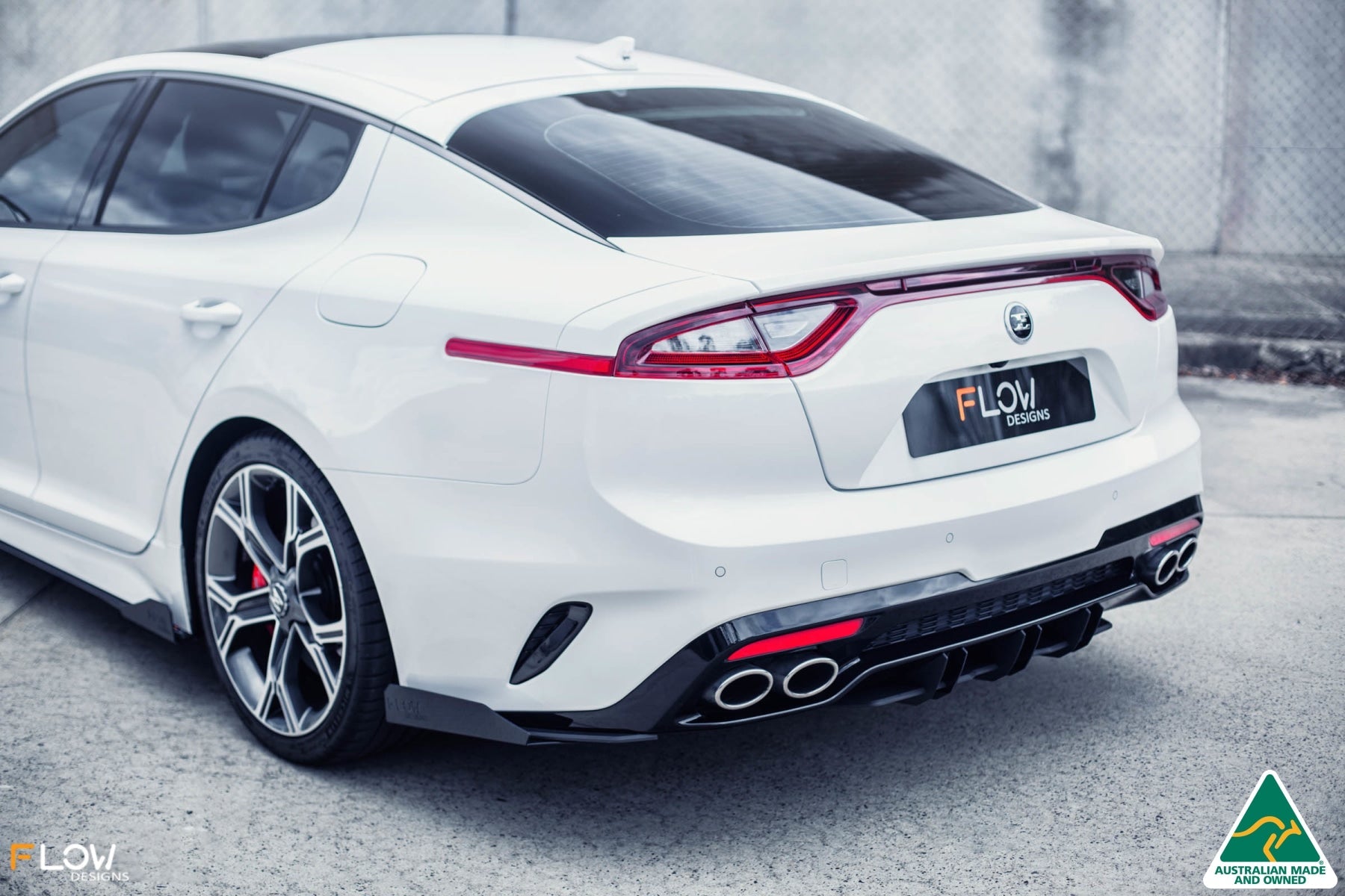 Stinger CK GT 2017-2020 Flow-Lock Rear Diffuser - iilumolab