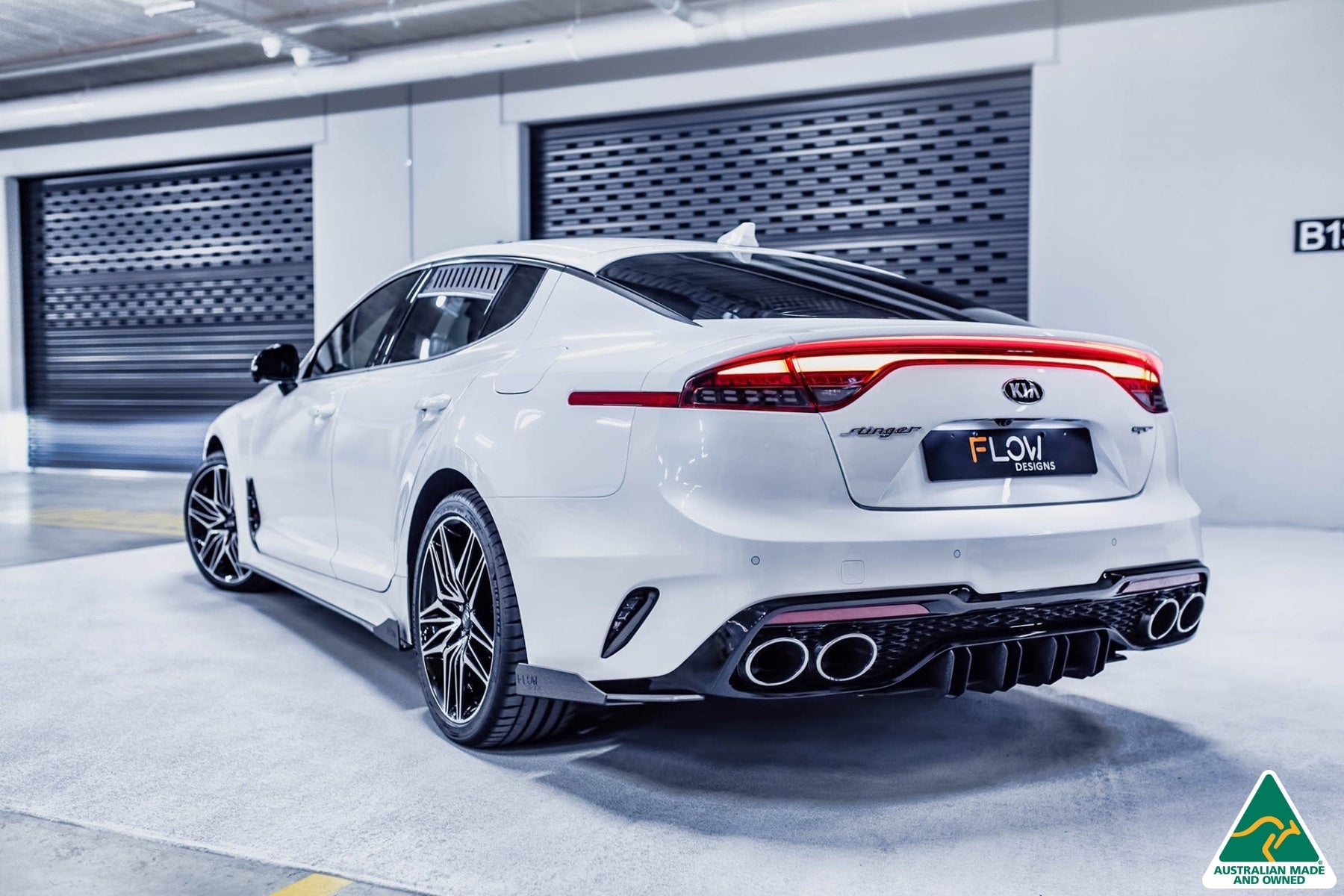 Stinger CK GT 2021-2022 Flow-Lock Rear Diffuser - iilumolab