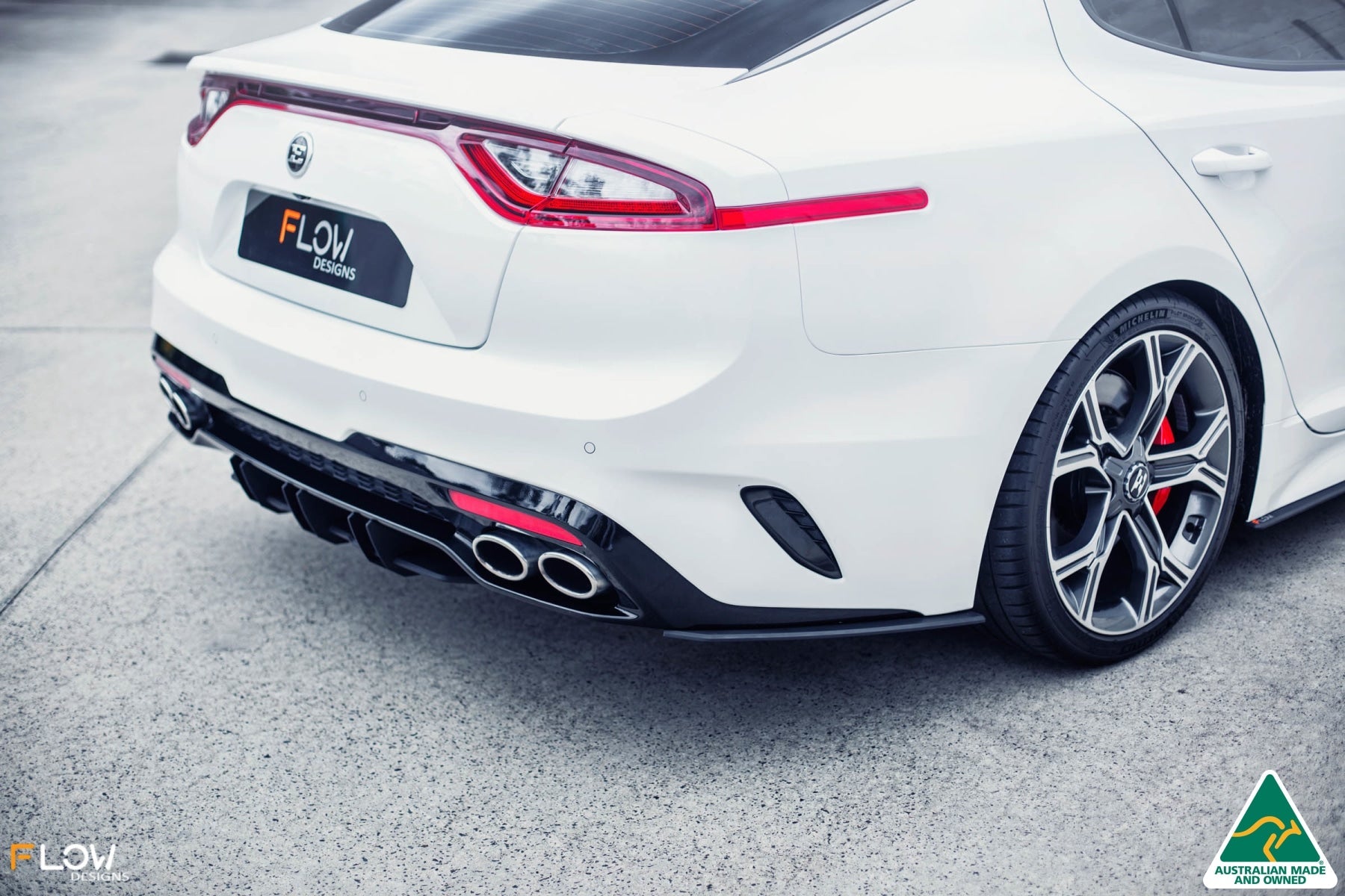 Stinger CK GT 2017-2020 Flow-Lock Rear Diffuser - iilumolab