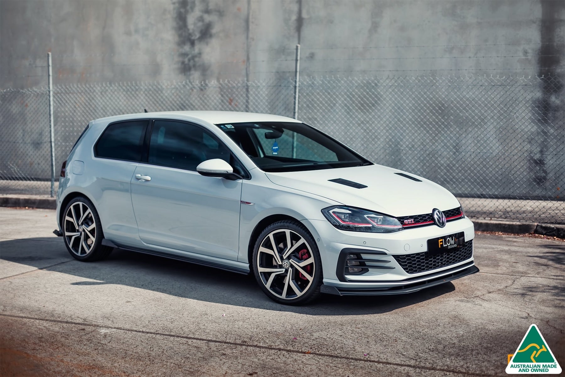 Flow Designs MK7.5 Golf GTI Front Lip Splitter - iilumolab