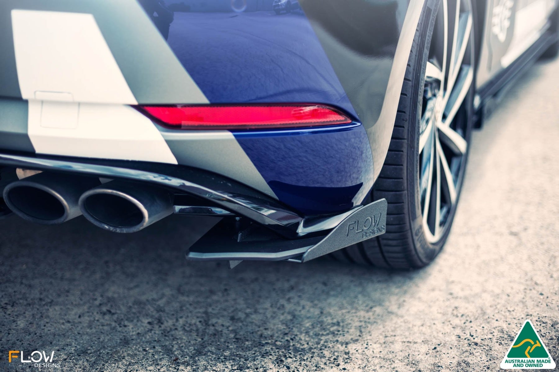 Flow Designs MK7.5 Golf GTI & R Rear Spats (Pair) - iilumolab