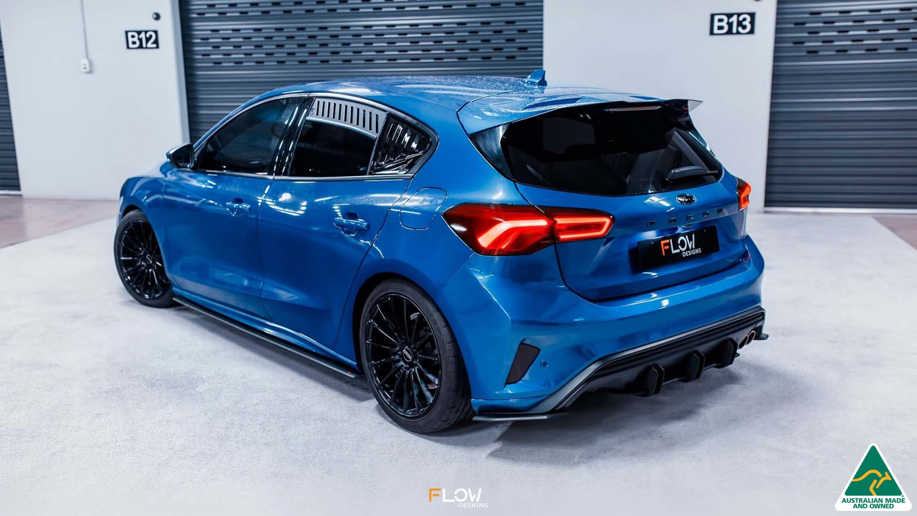 Flow Designs MK4 Focus ST-Line Rear Spoiler Extension