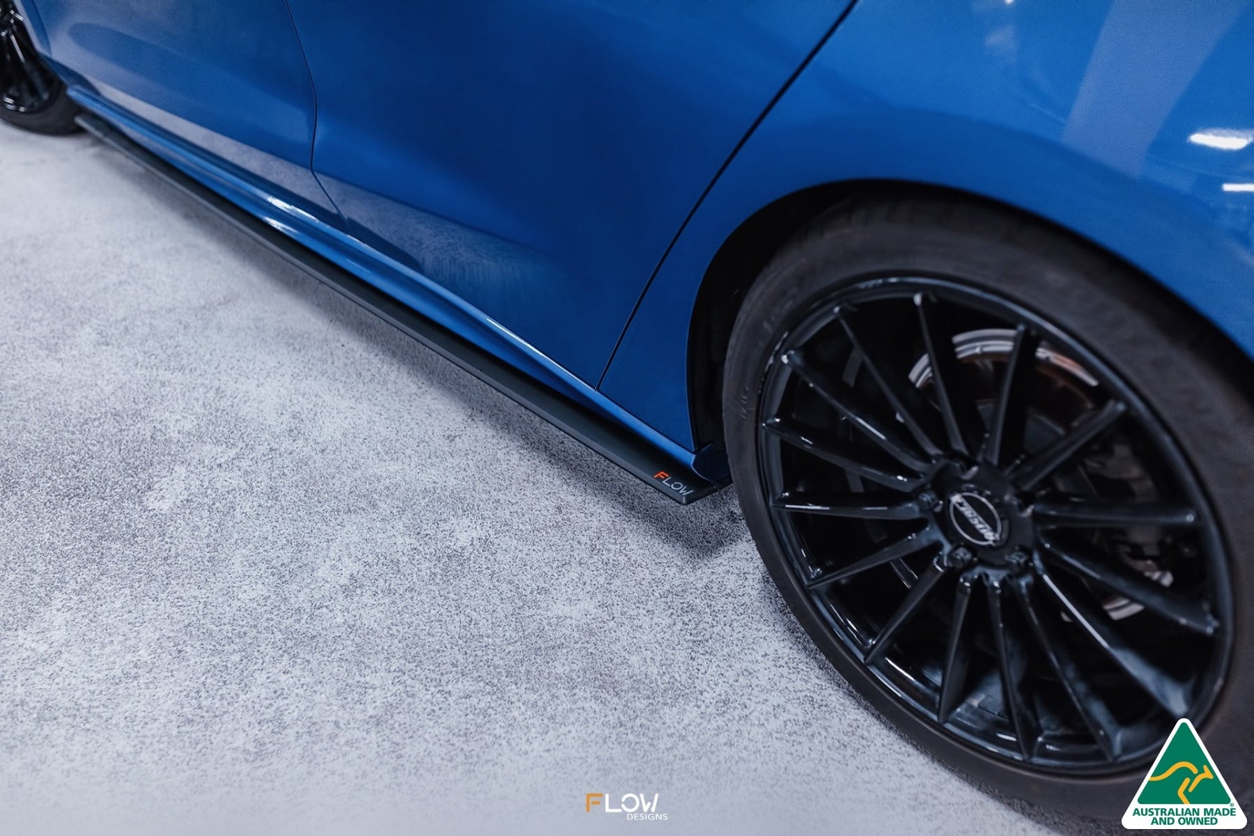Flow Designs MK4 Focus ST-Line Side Skirt Splitters (Pair)