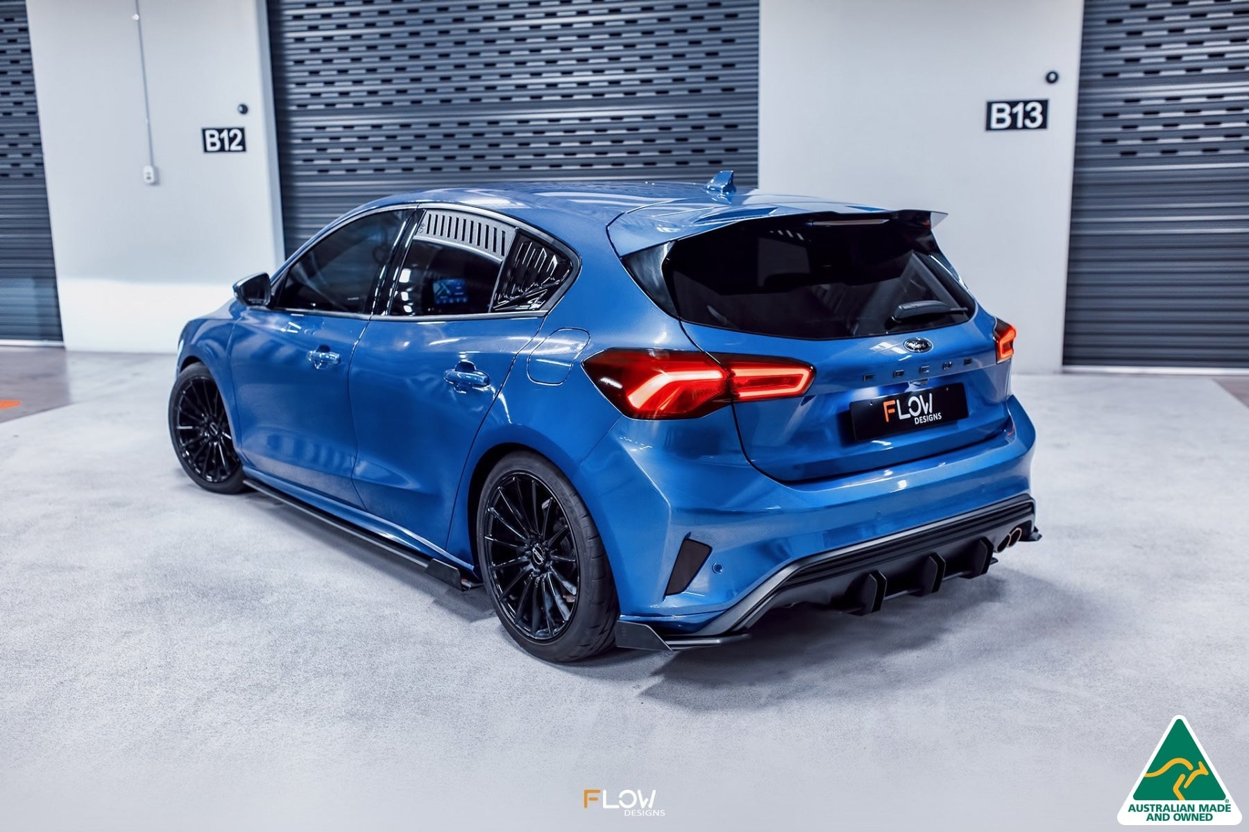 Flow Designs MK4 Focus ST-Line Rear Spoiler Extension