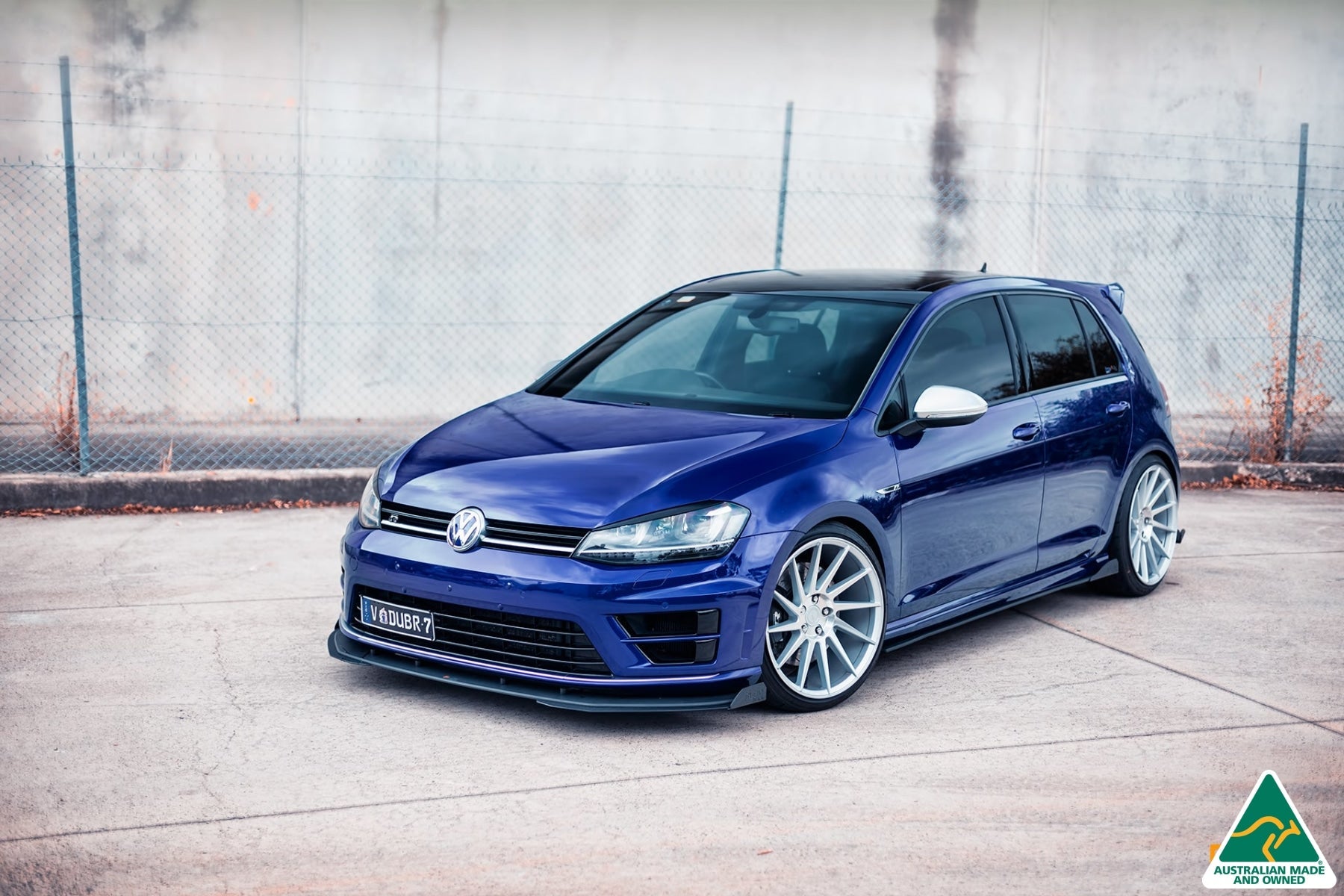 Flow Designs MK7 Golf R Side Skirt Splitters V3 (Pair) - iilumolab