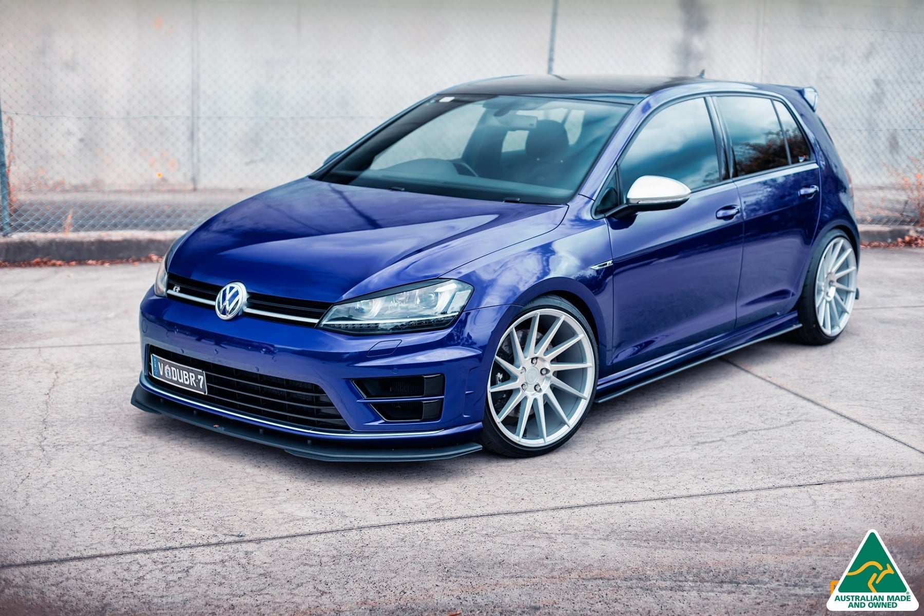 Flow Designs MK7 Golf R Side Skirt Splitters V3 (Pair) - iilumolab