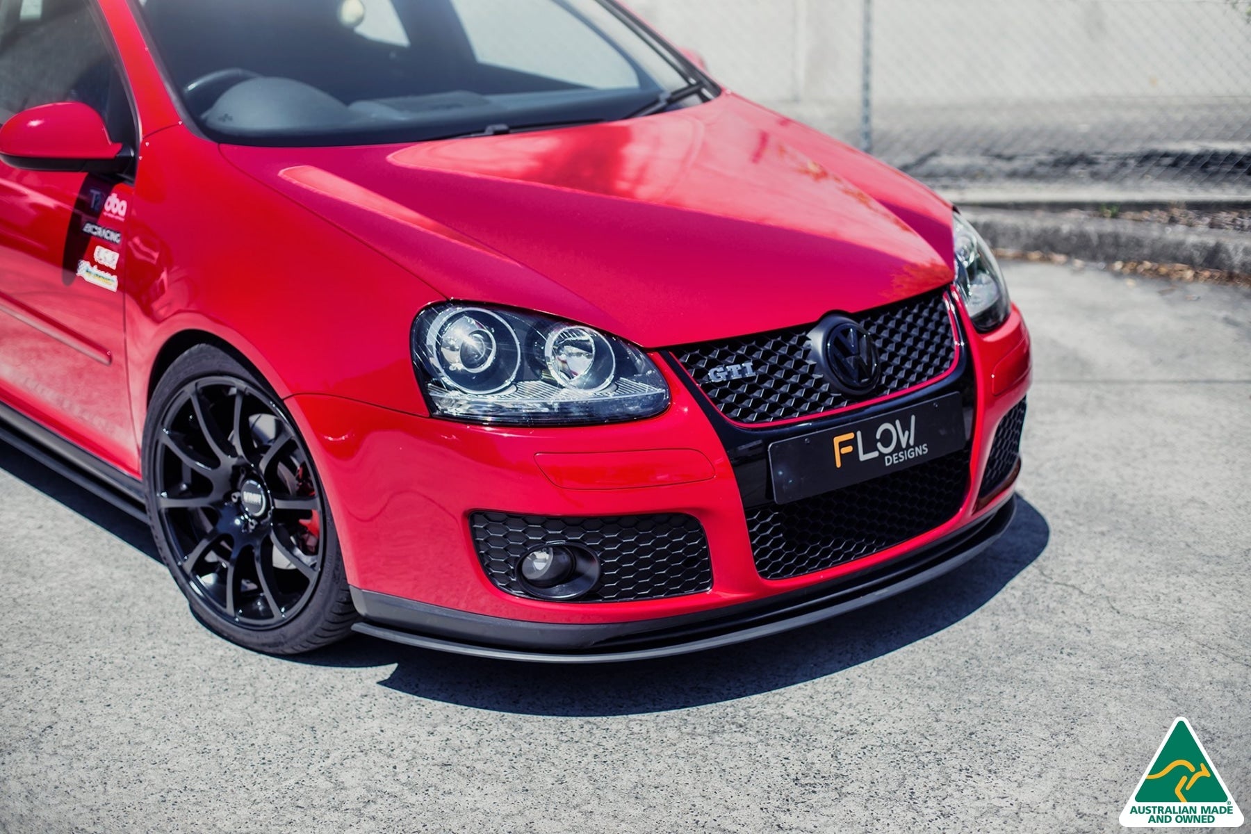 Flow Designs MK5 Golf GTI Front Lip Splitter - iilumolab