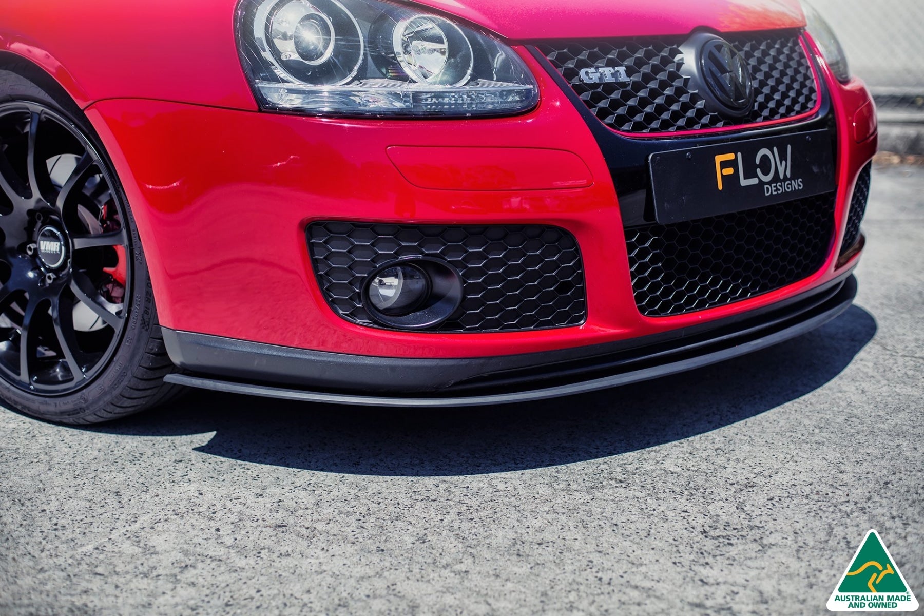 Flow Designs MK5 Golf GTI Front Lip Splitter - iilumolab