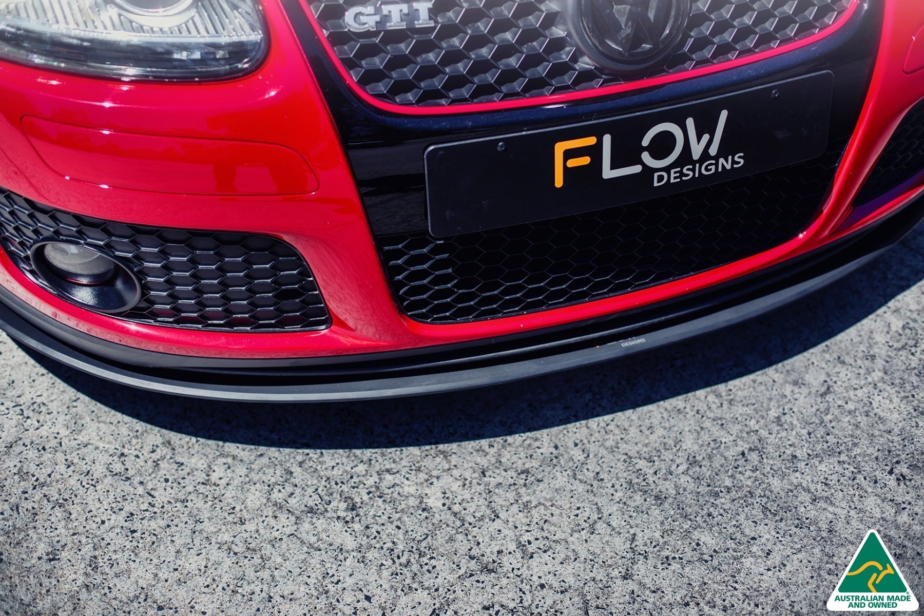 Flow Designs MK5 Golf GTI Front Lip Splitter - iilumolab