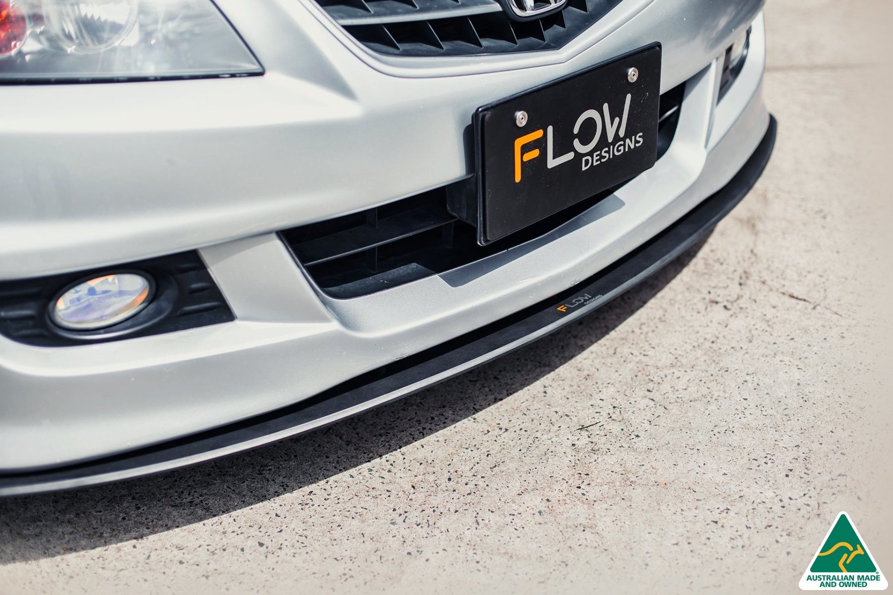 Flow Designs Honda Accord Euro CL7/CL9 Front Splitter V3 - iilumolab
