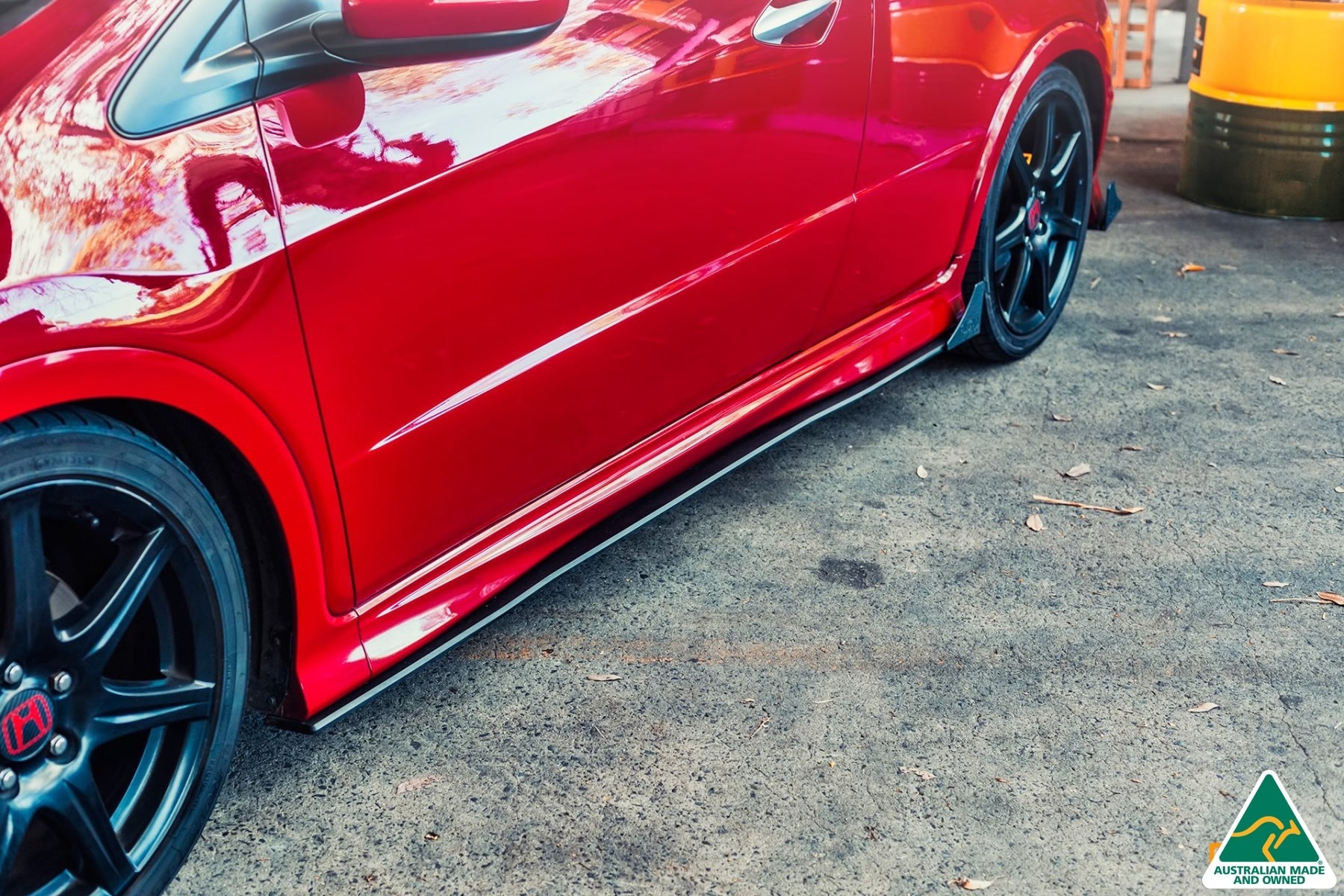 Flow Designs FN2 Civic Type R Side Skirt Splitters V3 (Pair) - iilumolab