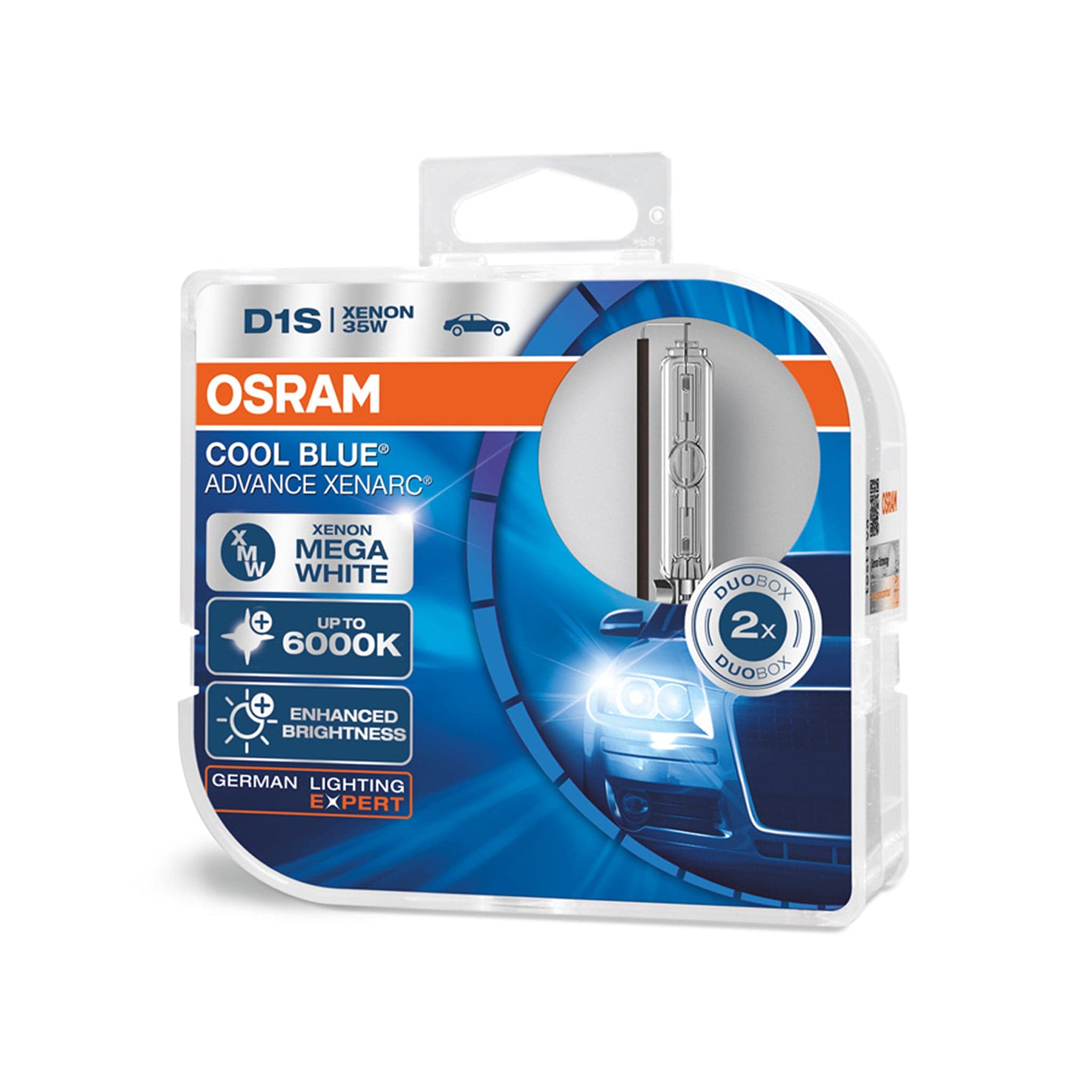 OSRAM XENARC COOL BLUE ADVANCE XENON HID : D1S - iilumo