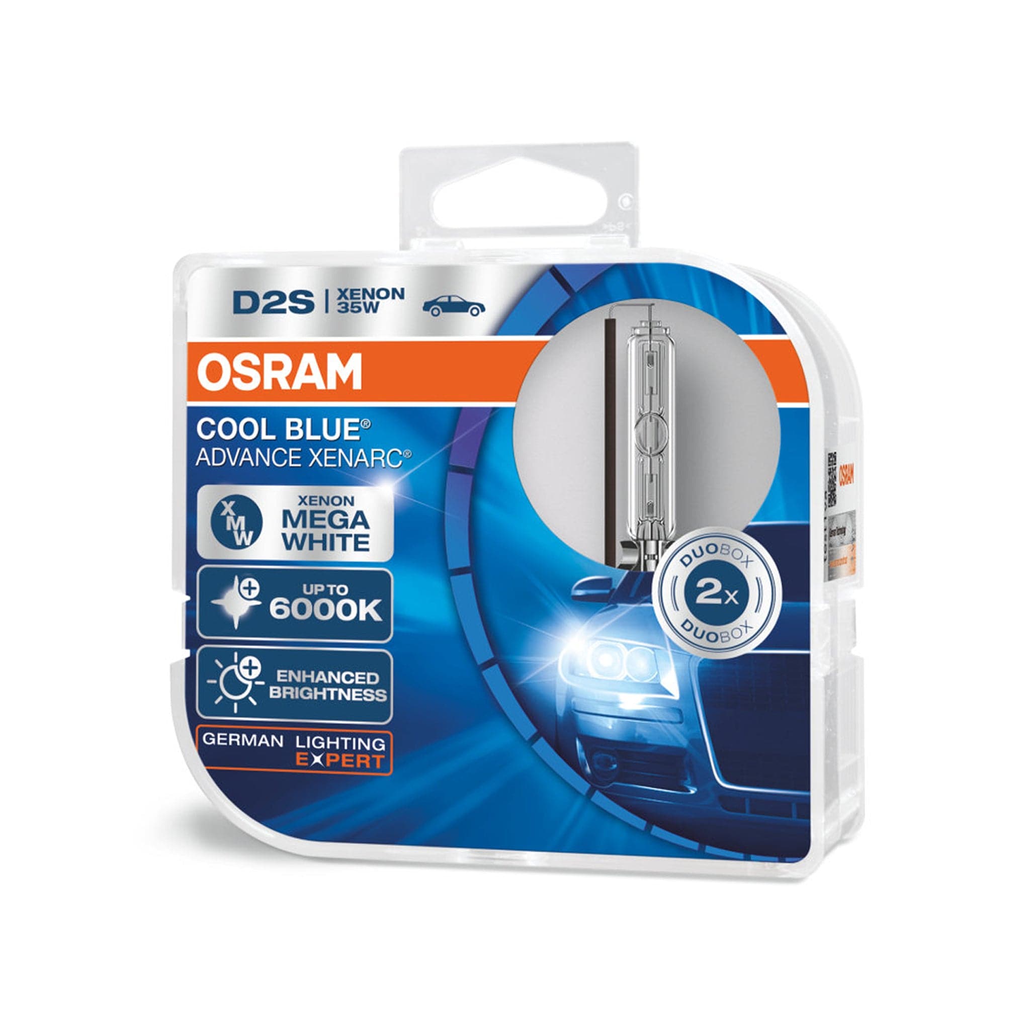 OSRAM XENARC COOL BLUE ADVANCE XENON HID : D2S - iilumolab