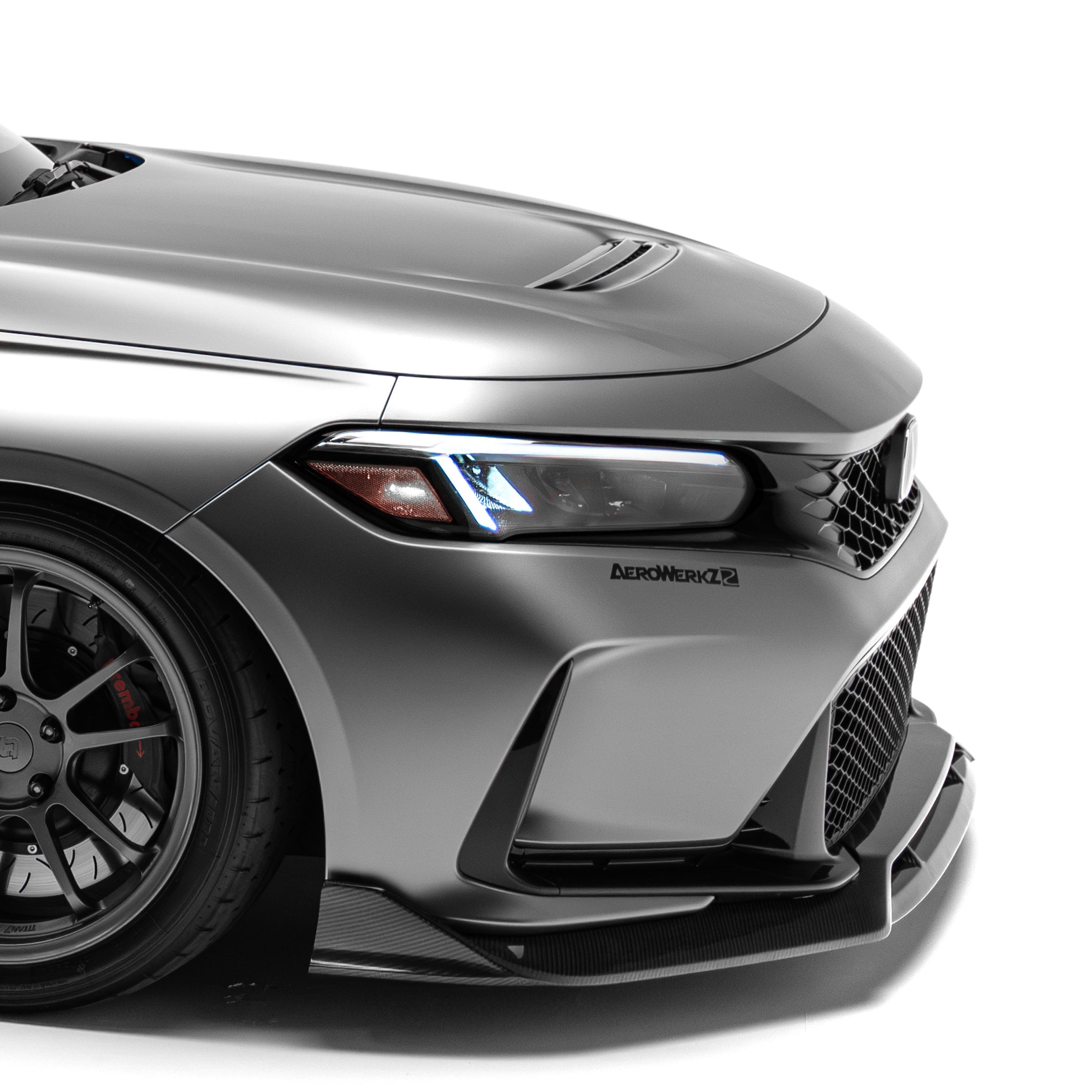 ADRO Honda Civic FL5 Type R Carbon Fiber Front Lip