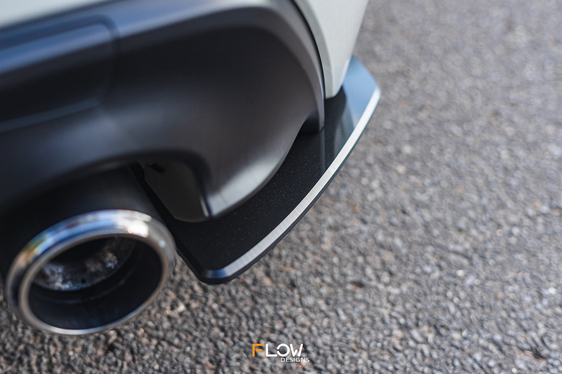 Flow Designs ZD8 BRZ Rear Spats (GLOSS; Pair) - iilumolab