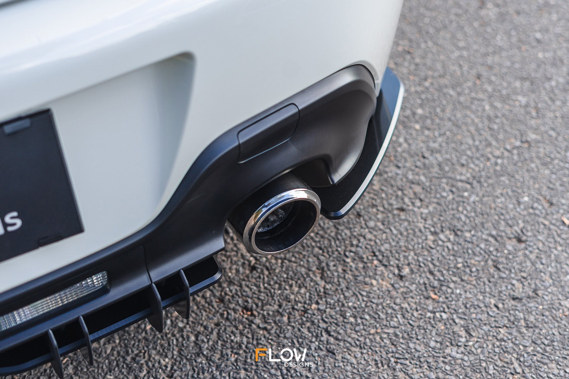 Flow Designs ZD8 BRZ Rear Spats (GLOSS; Pair) - iilumolab