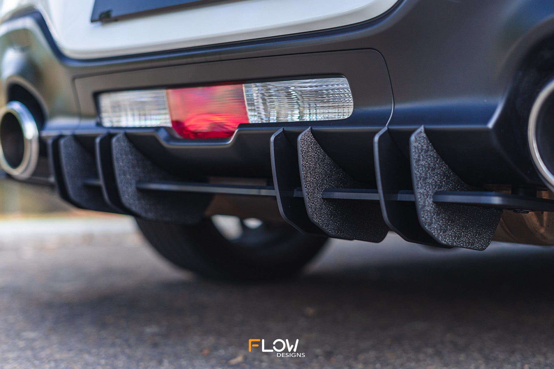 Flow Designs ZD8 BRZ Flow-Lock Rear Diffuser (GLOSS)