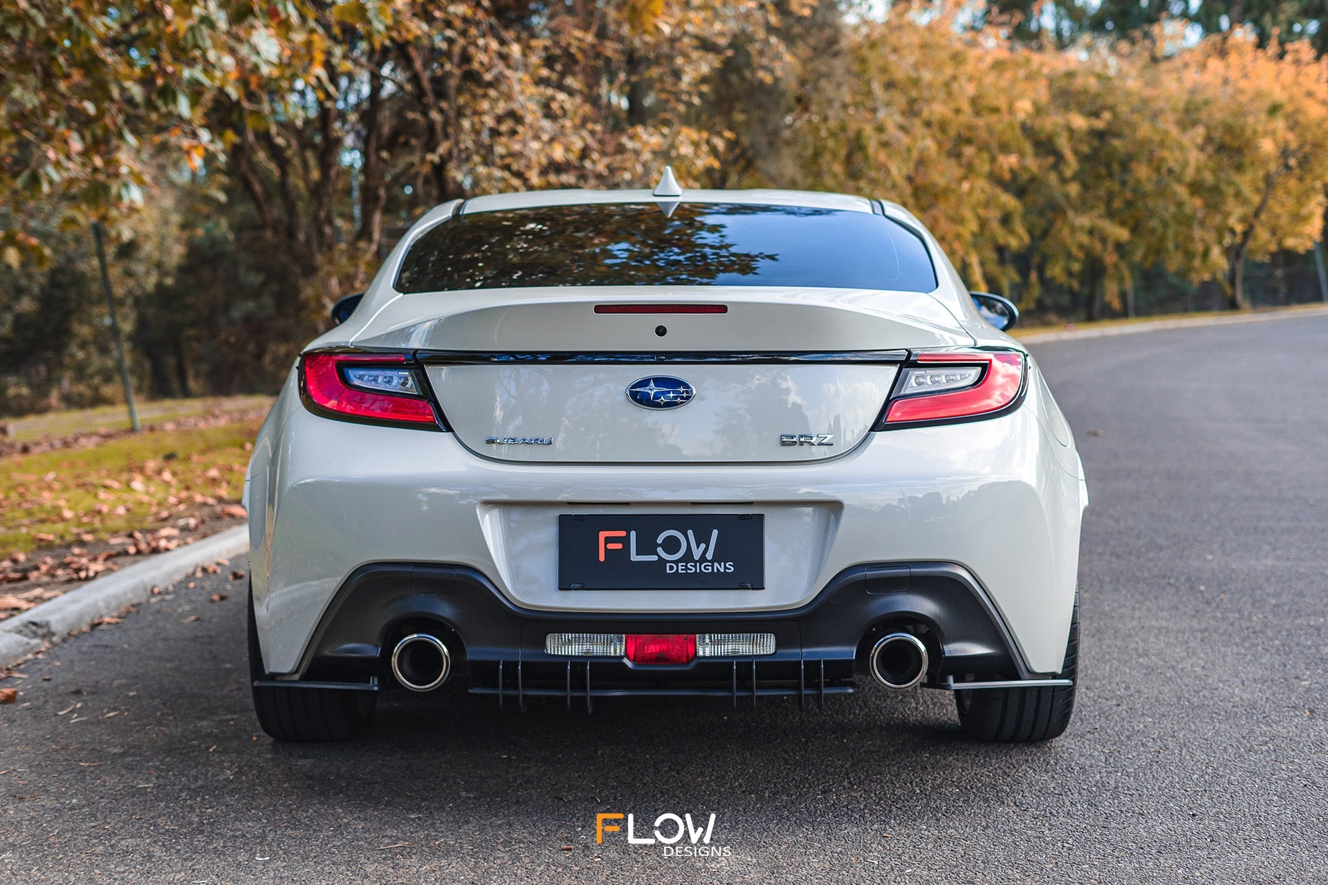 Flow Designs ZD8 BRZ Flow-Lock Rear Diffuser (GLOSS)