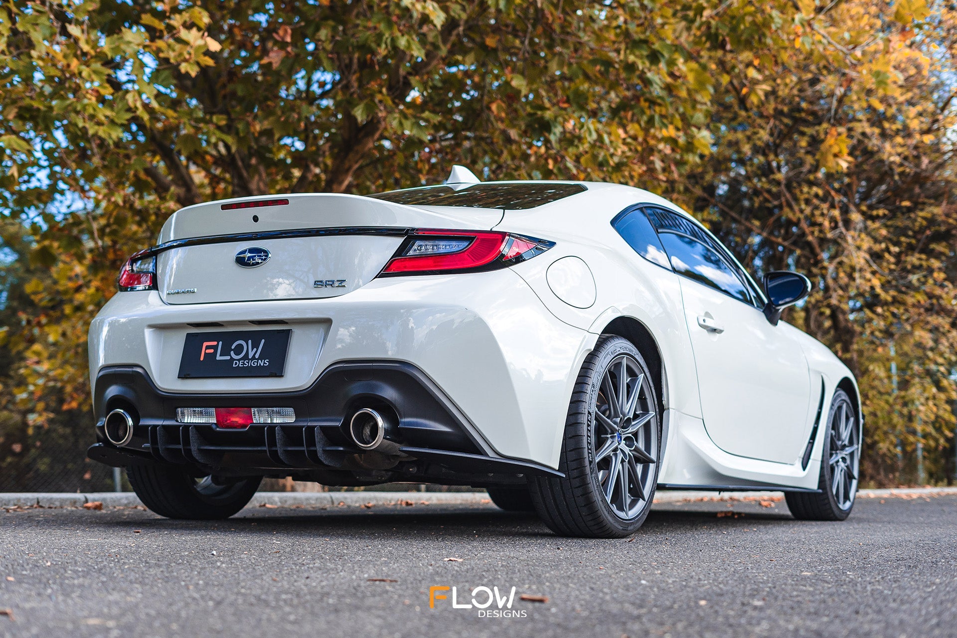 Flow Designs ZD8 BRZ Flow-Lock Rear Diffuser (GLOSS)