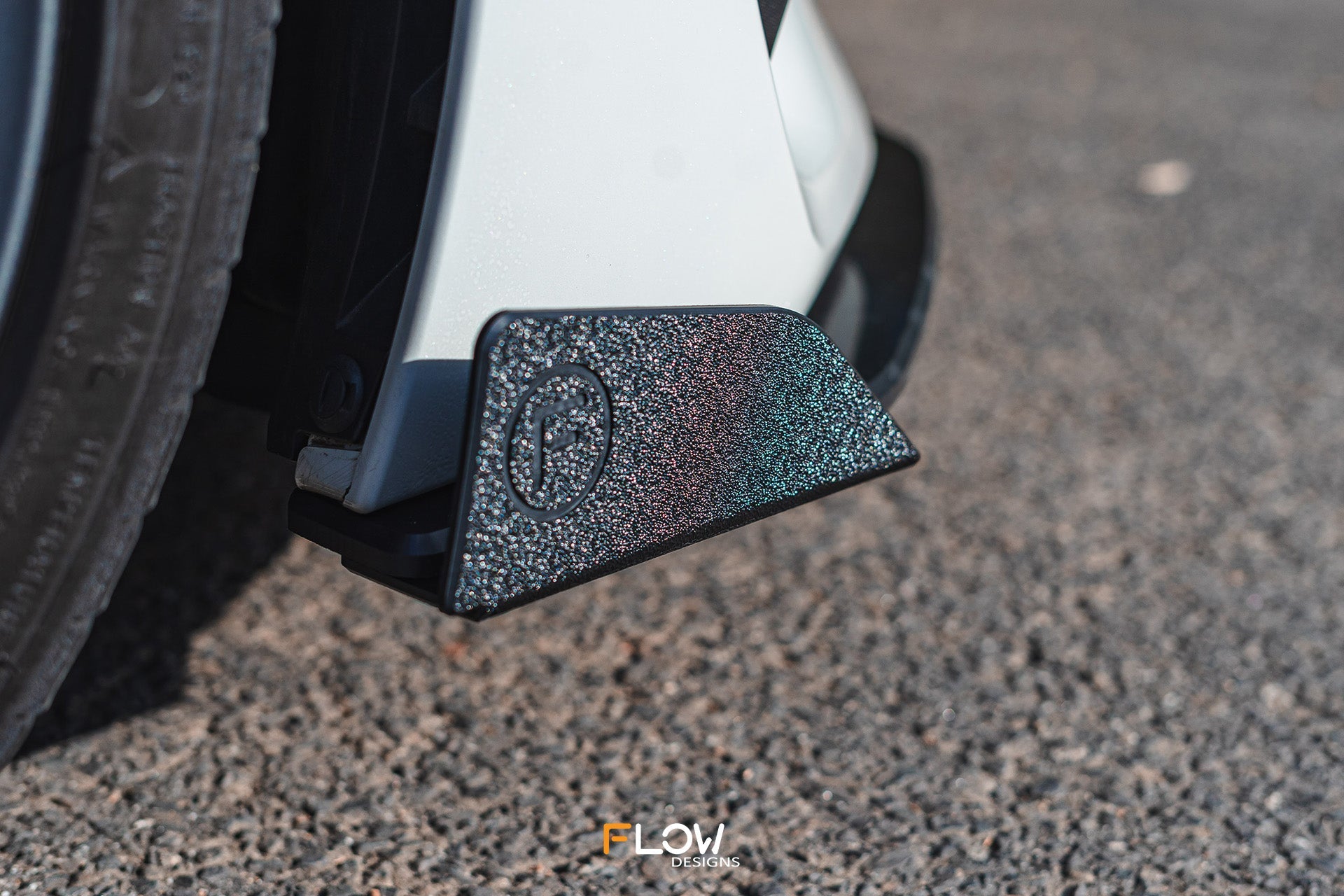 Flow Designs ZD8 BRZ Front Lip Splitter Winglets (Pair)