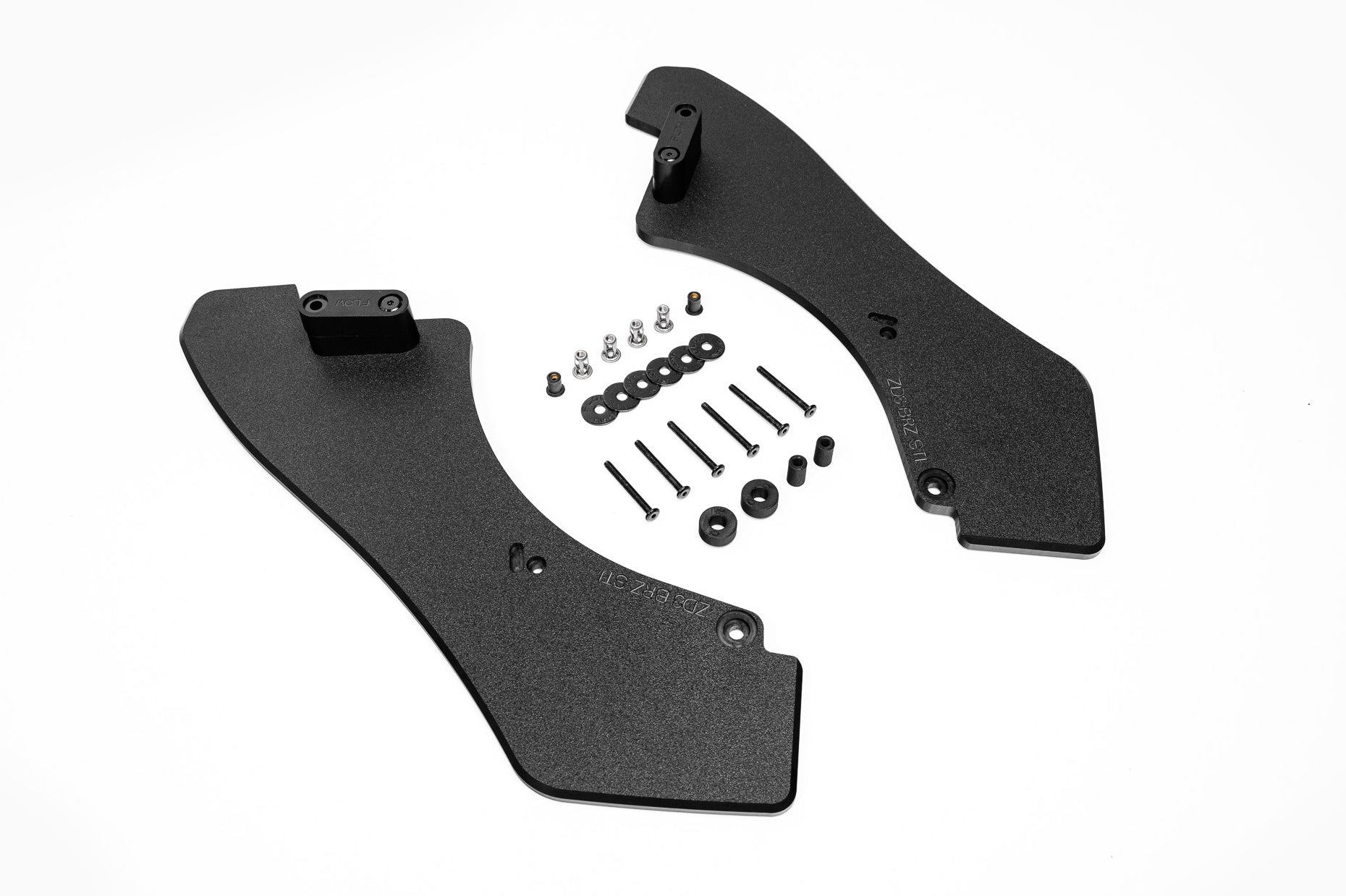 Flow Designs ZD8 BRZ STI Rear Spats (TEXTURED; Pair) - iilumolab