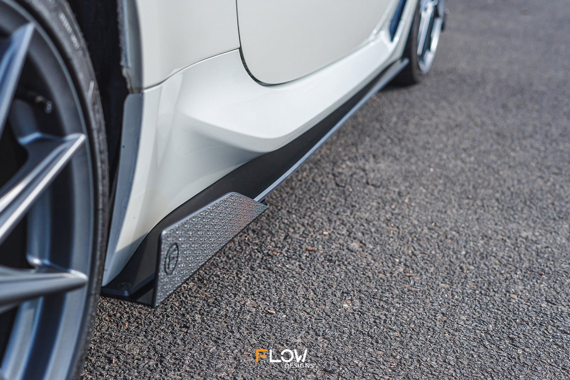 Flow Designs ZD8 BRZ Side Skirt Splitters (GLOSS: Pair) - iilumolab