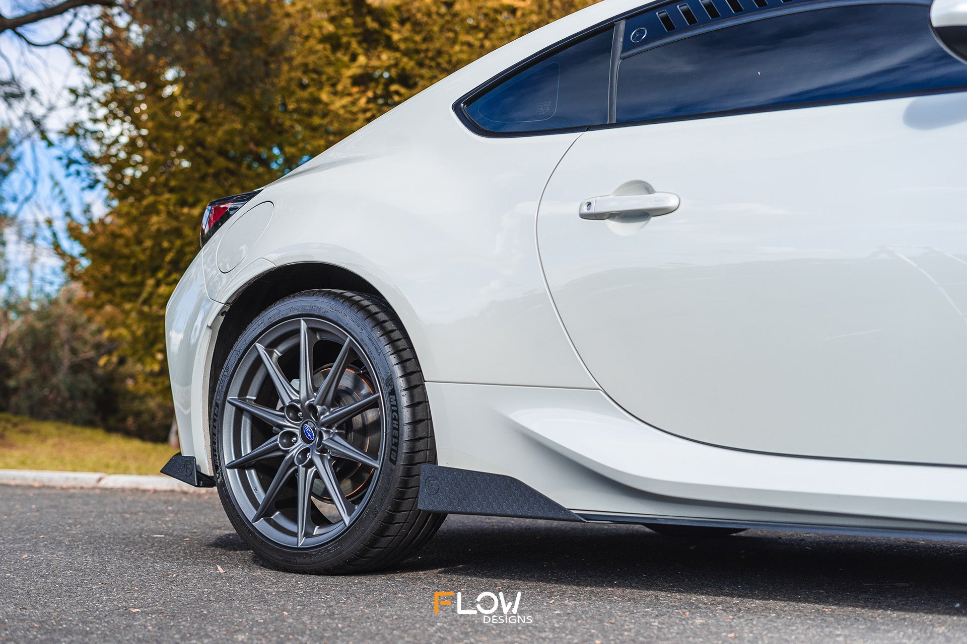 Flow Designs ZD8 BRZ Rear Spat Winglets (Pair) - iilumolab