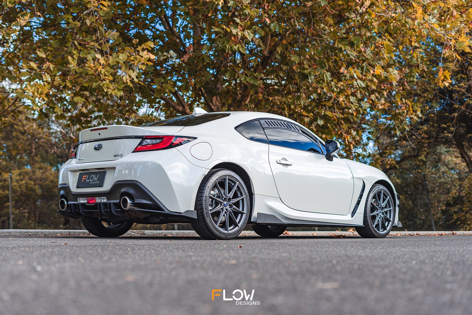 Flow Designs ZD8 BRZ Side Skirt Splitter Winglets (Pair) - iilumolab